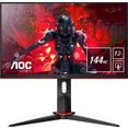 aoc gaming-monitor 24g2ze, 60,4 cm - 23,8 ", full hd zwart