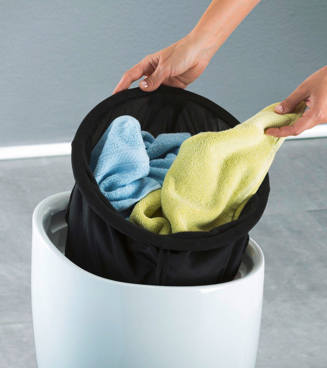 WENKO Badkruk Candy uitneembare waszak 20l