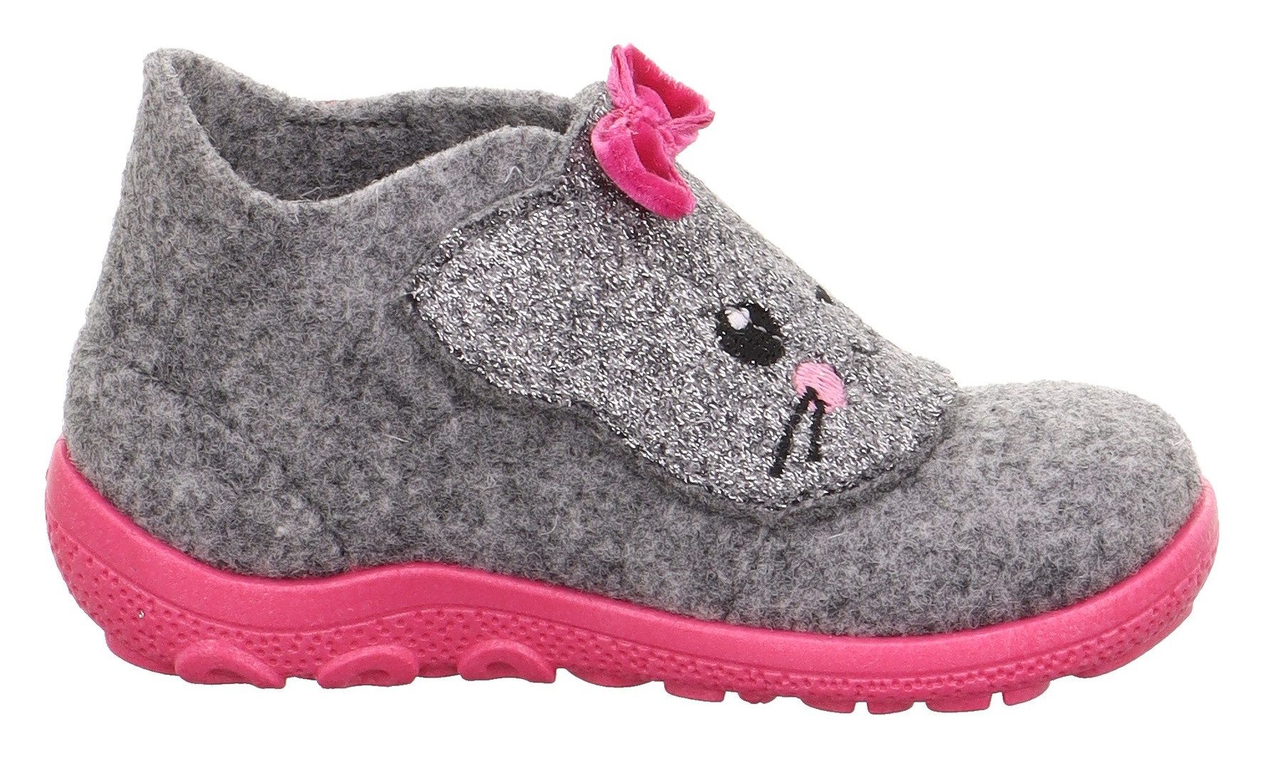 Superfit Pantoffels HAPPY OCTI WMS: middel Babyschoen met klittenbandsluiting, maat sjabloon te downloaden