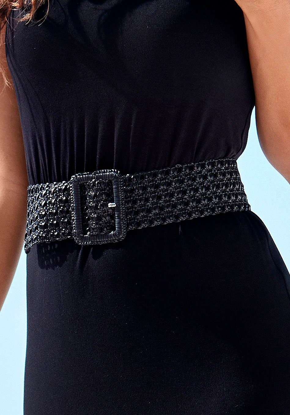 Lascana Tailleriem Stretch riem in haaklook, buikriem, shaping-effect, voor jurk & overall