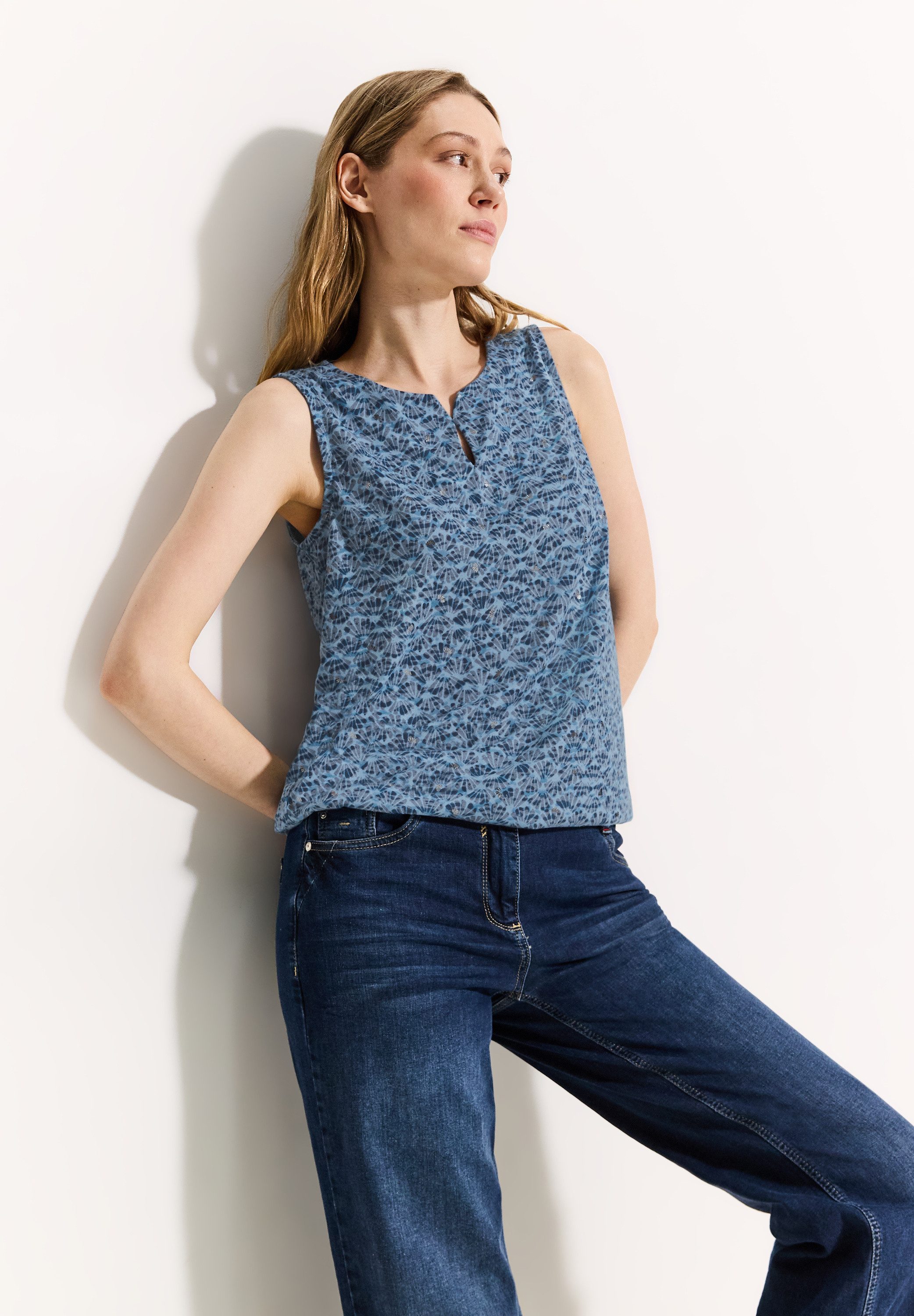 Cecil Shirttop met print all-over
