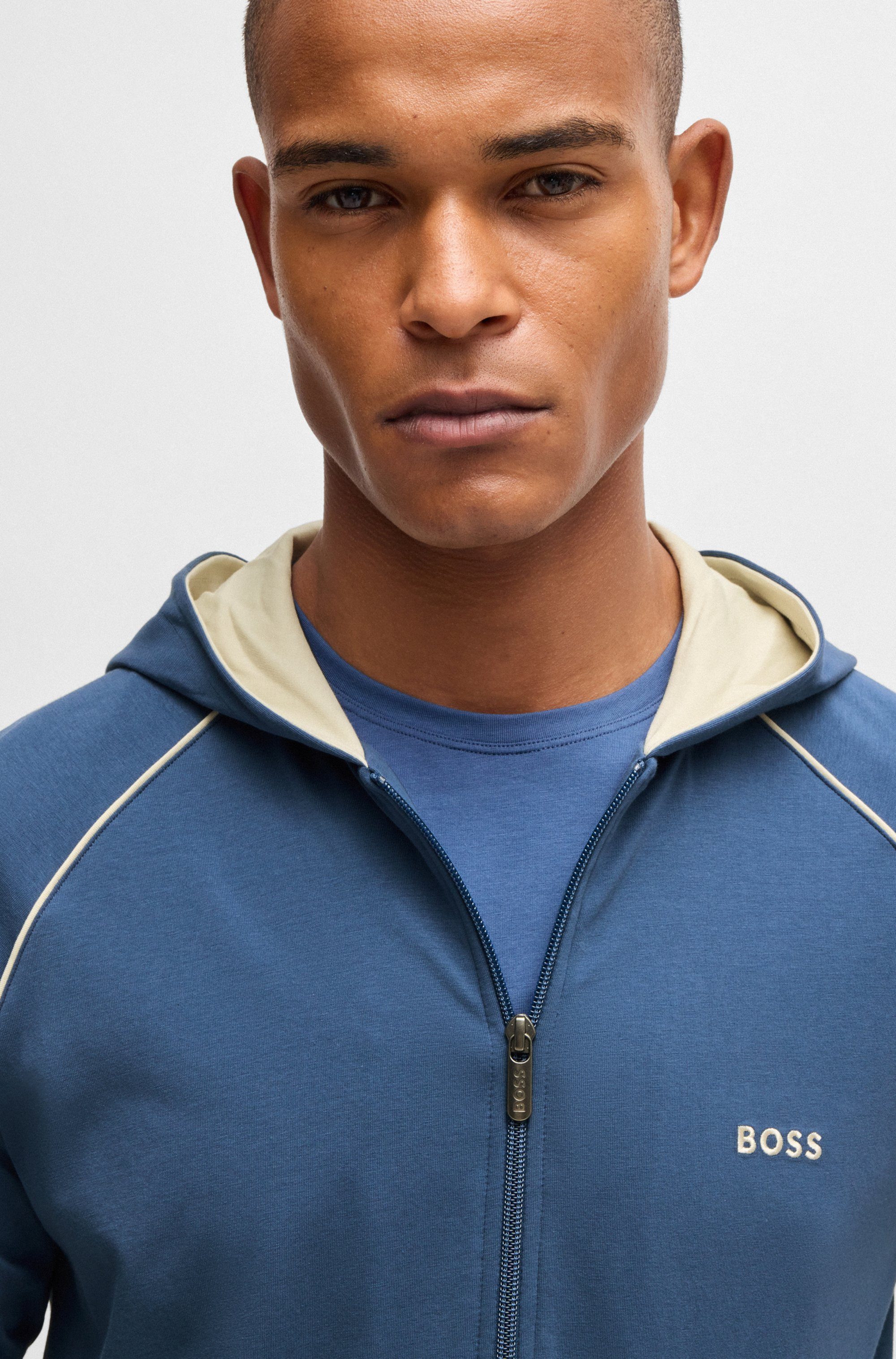 BOSS Capuchonsweatvest Mix&Match Jacket H