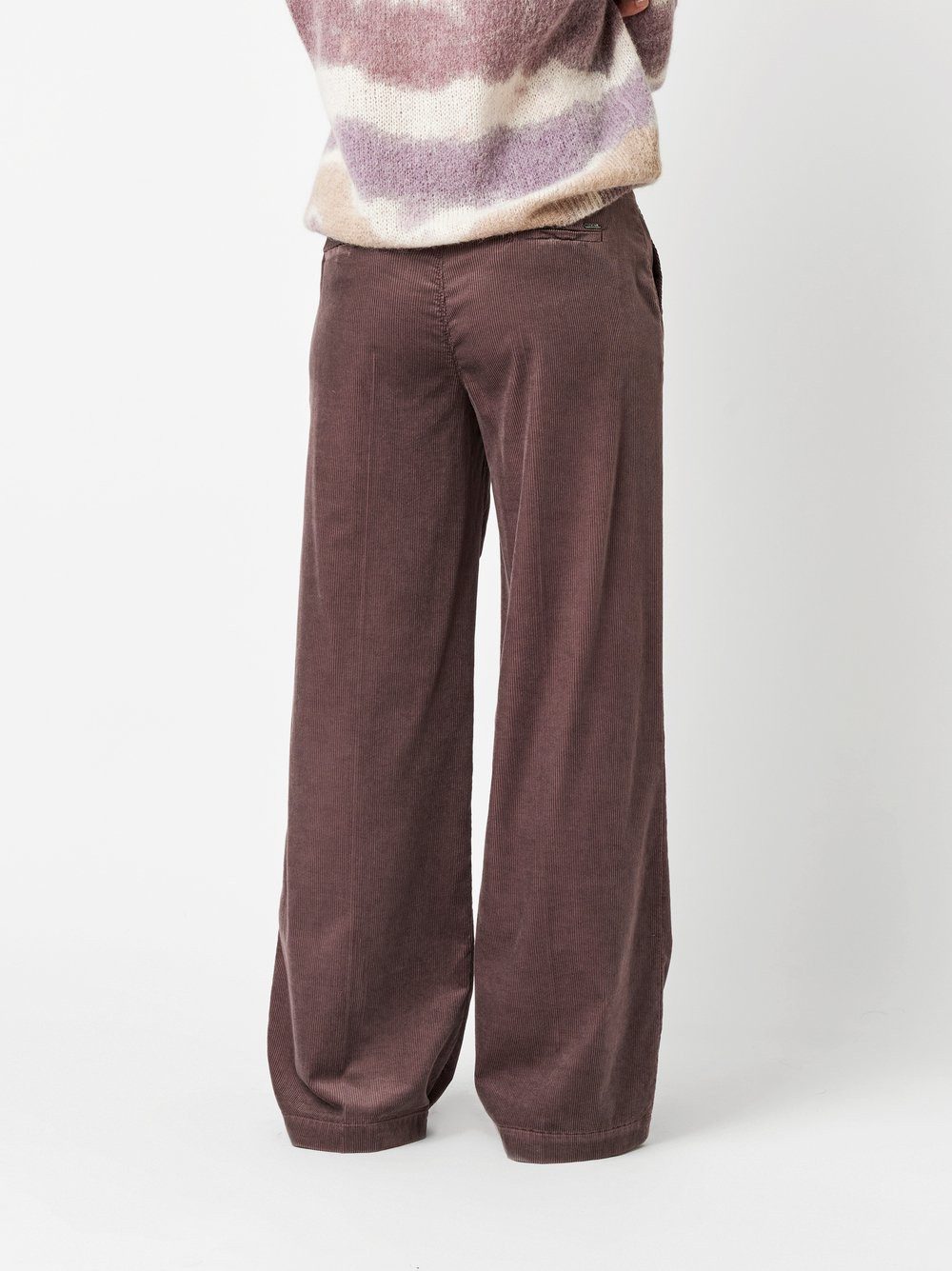 TONI Palazzobroek Luisa Palazzo Relaxed Fit, van zijdeachtig corduroy