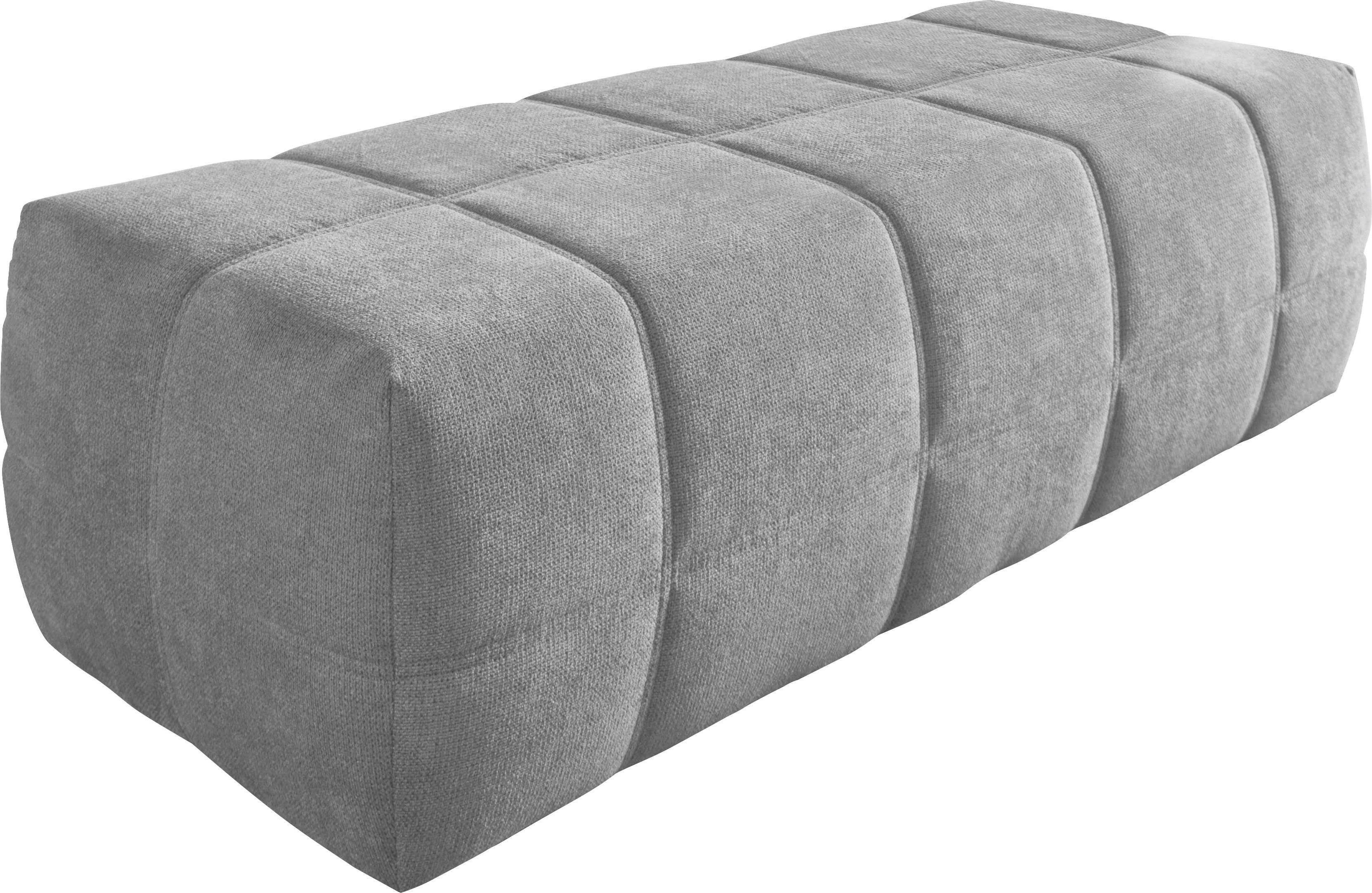 DOMO collection Hocker BRANDON grote uitvoering passend bij 'brandon', ook in cord