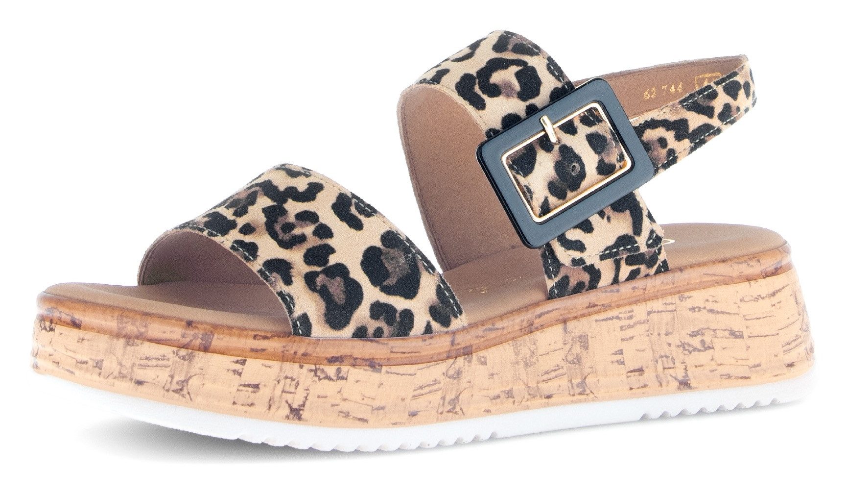 Gabor Plateausandaaltjes Rhodos dames sandalen met plateau maat 38 beige