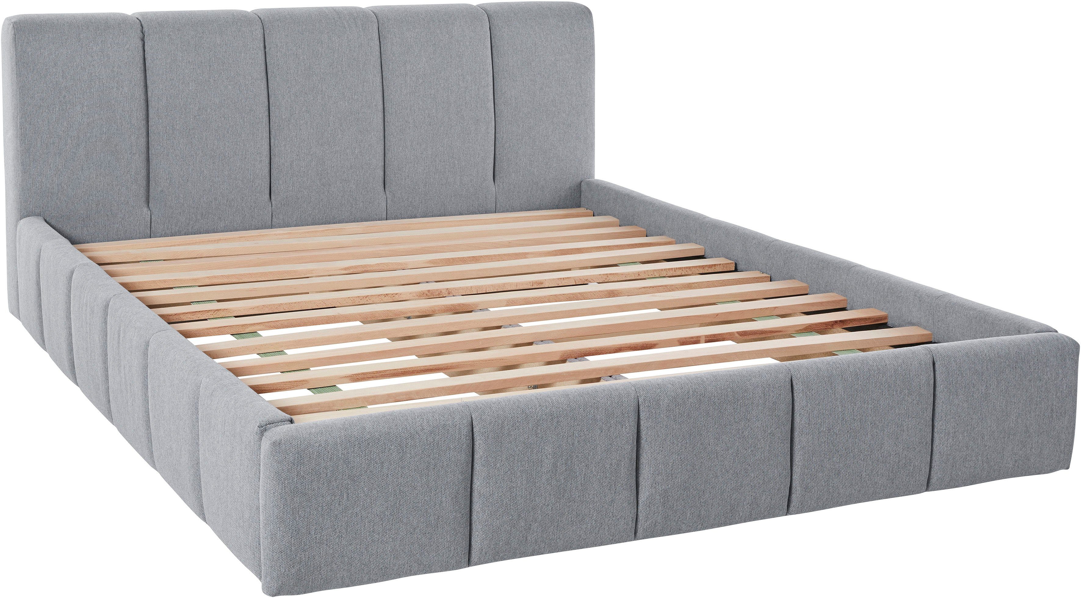 LeGer Home by Lena Gercke Gestoffeerd bed Maileen in 5 breedten en 3 kleuren, incl. rolbodem