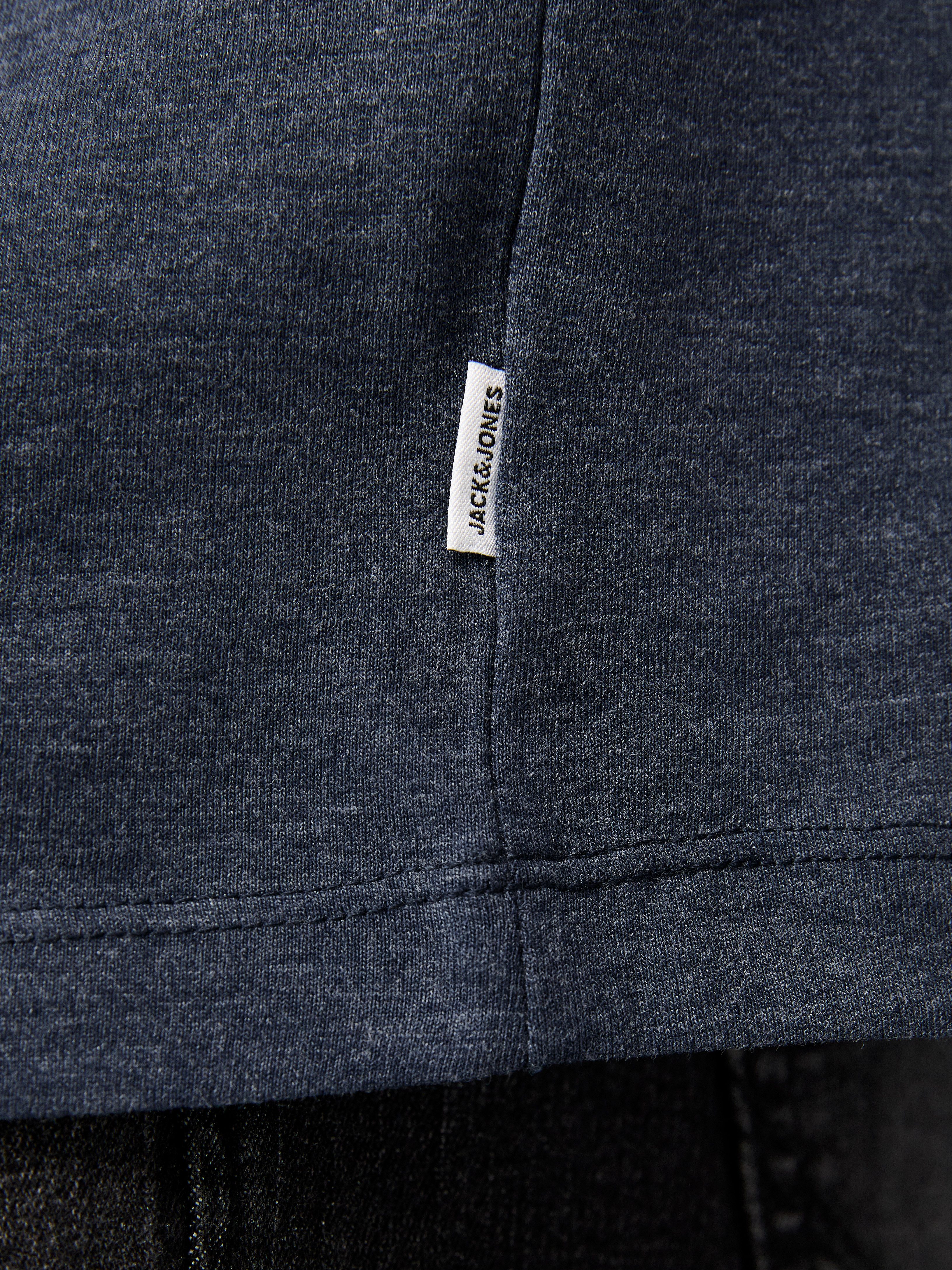 Jack & Jones PlusSize Shirt met ronde hals JJEORGANIC MEL TEE SS O-NECK NOOS PLS