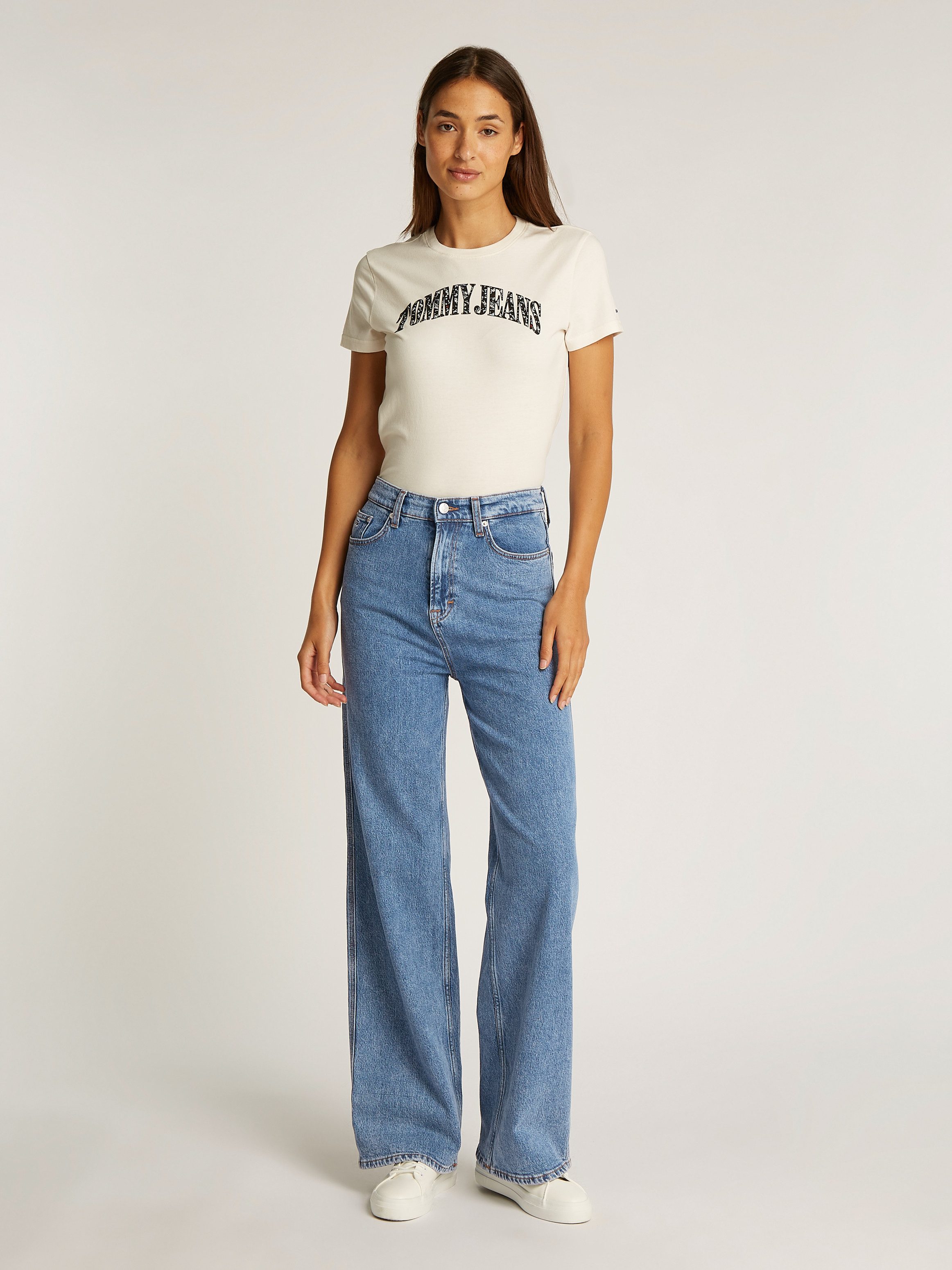 TOMMY JEANS Wijde jeans Claire High Rise