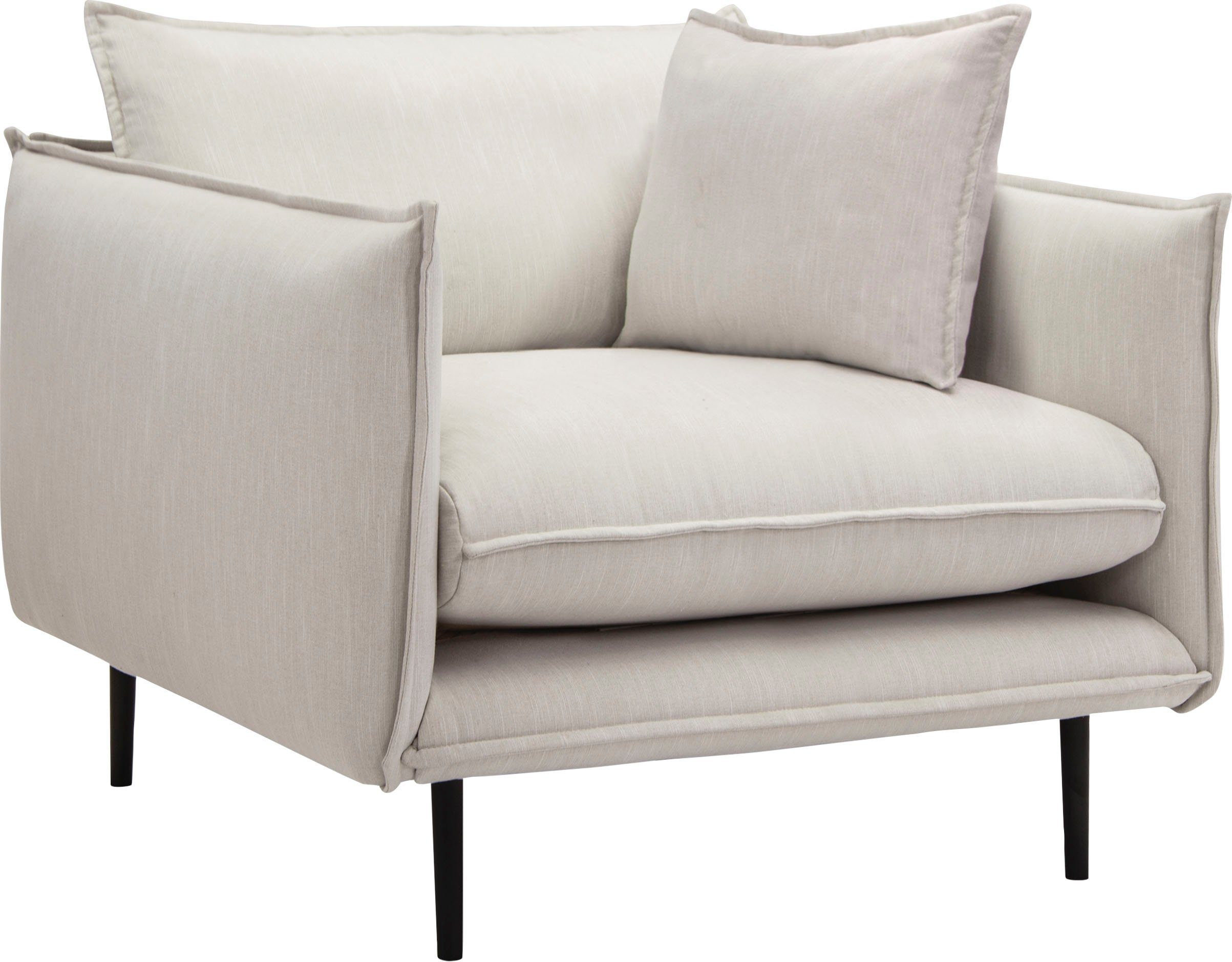 INOSIGN 1,5-zitsbank Somba met dikke opstaande naad en elegante look