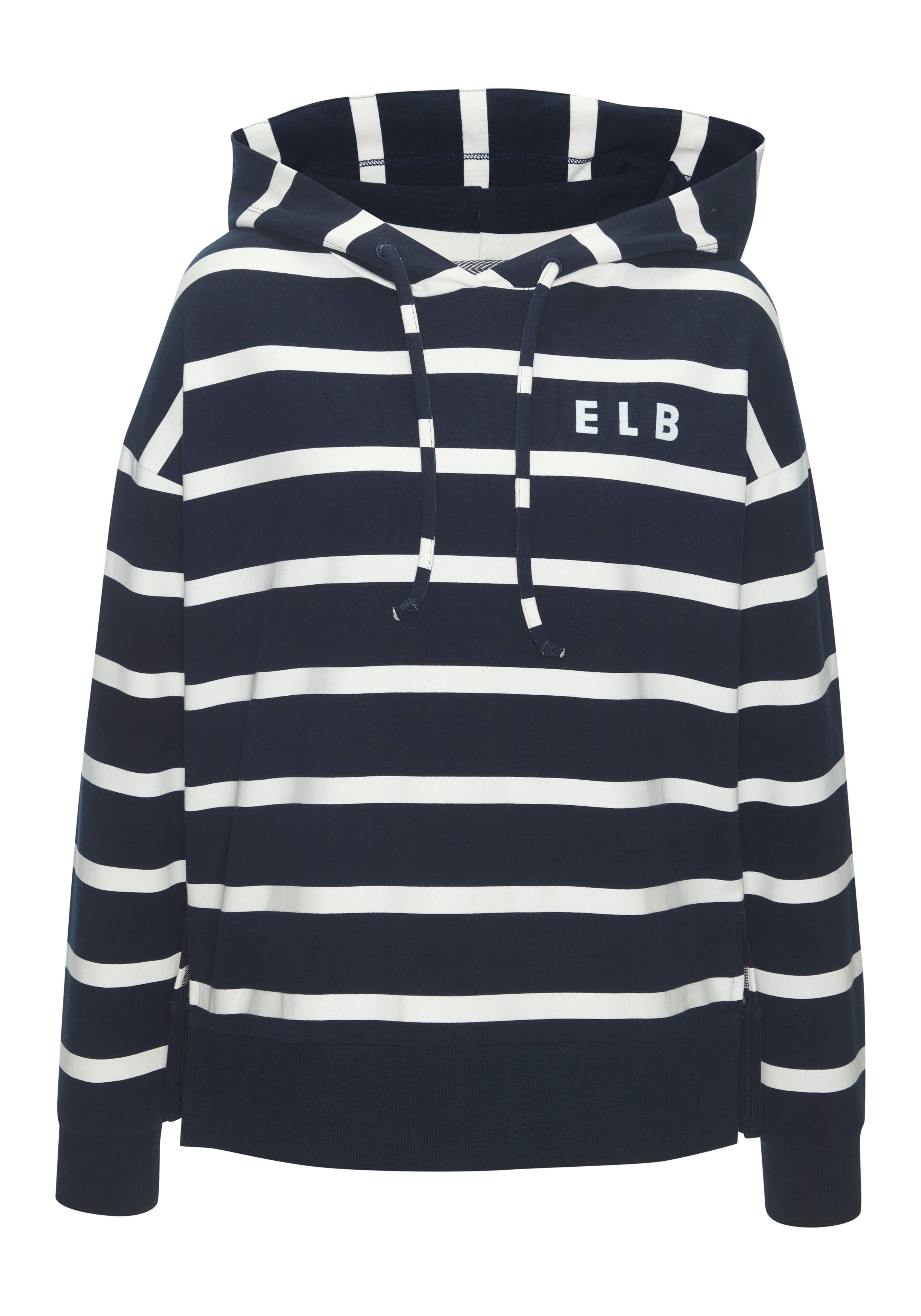 Elbsand Hoodie met logoprint