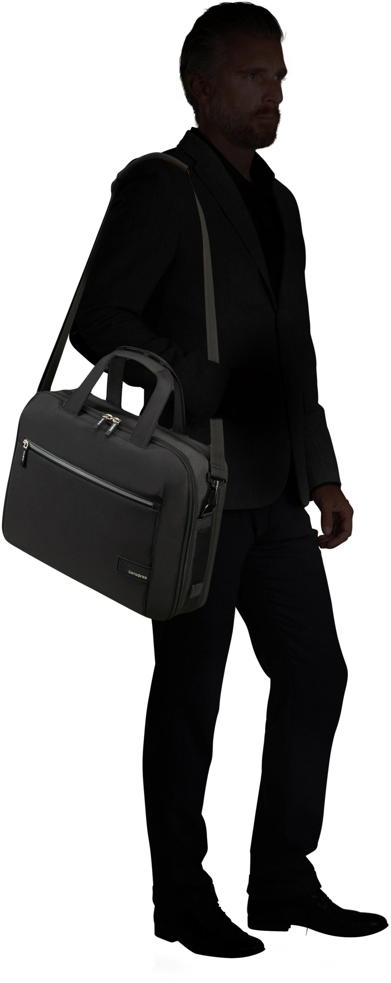 Samsonite Laptoptas LITEPOINT Werk tas 15 6-inch laptop- 10 5-inch tabletvak & USB-poort