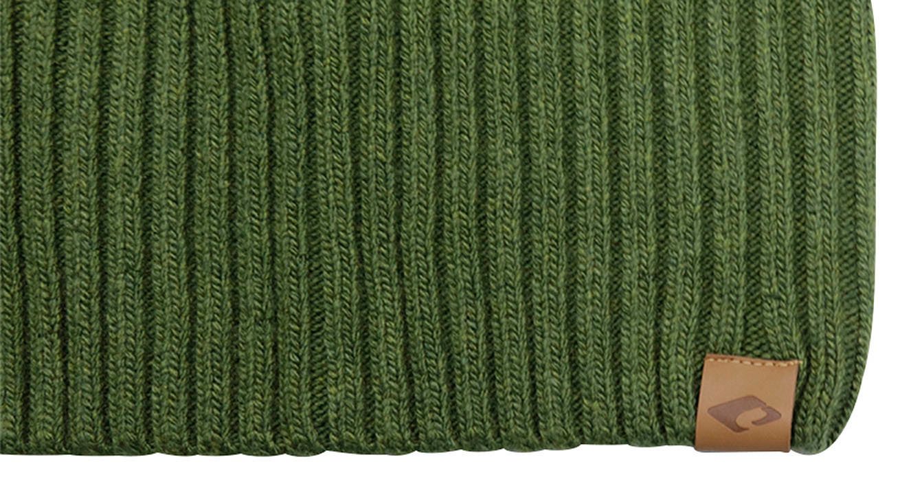 chillouts Beanie Justin Hat met chillouts-logo aan de zoom