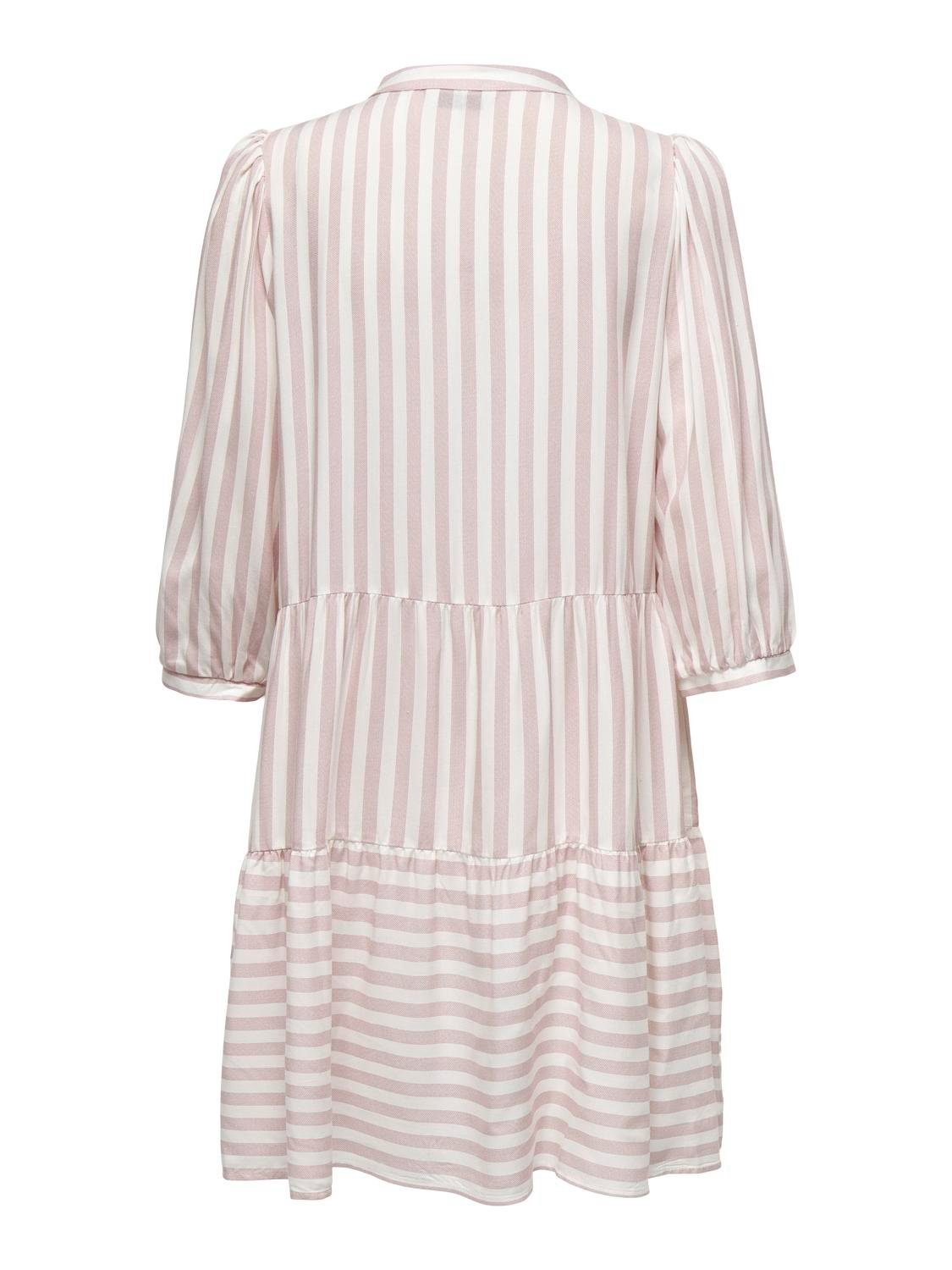 Only Tuniekjurk ONLKAYA 3/4 PUFF SHORT DRESS WVN NOOS