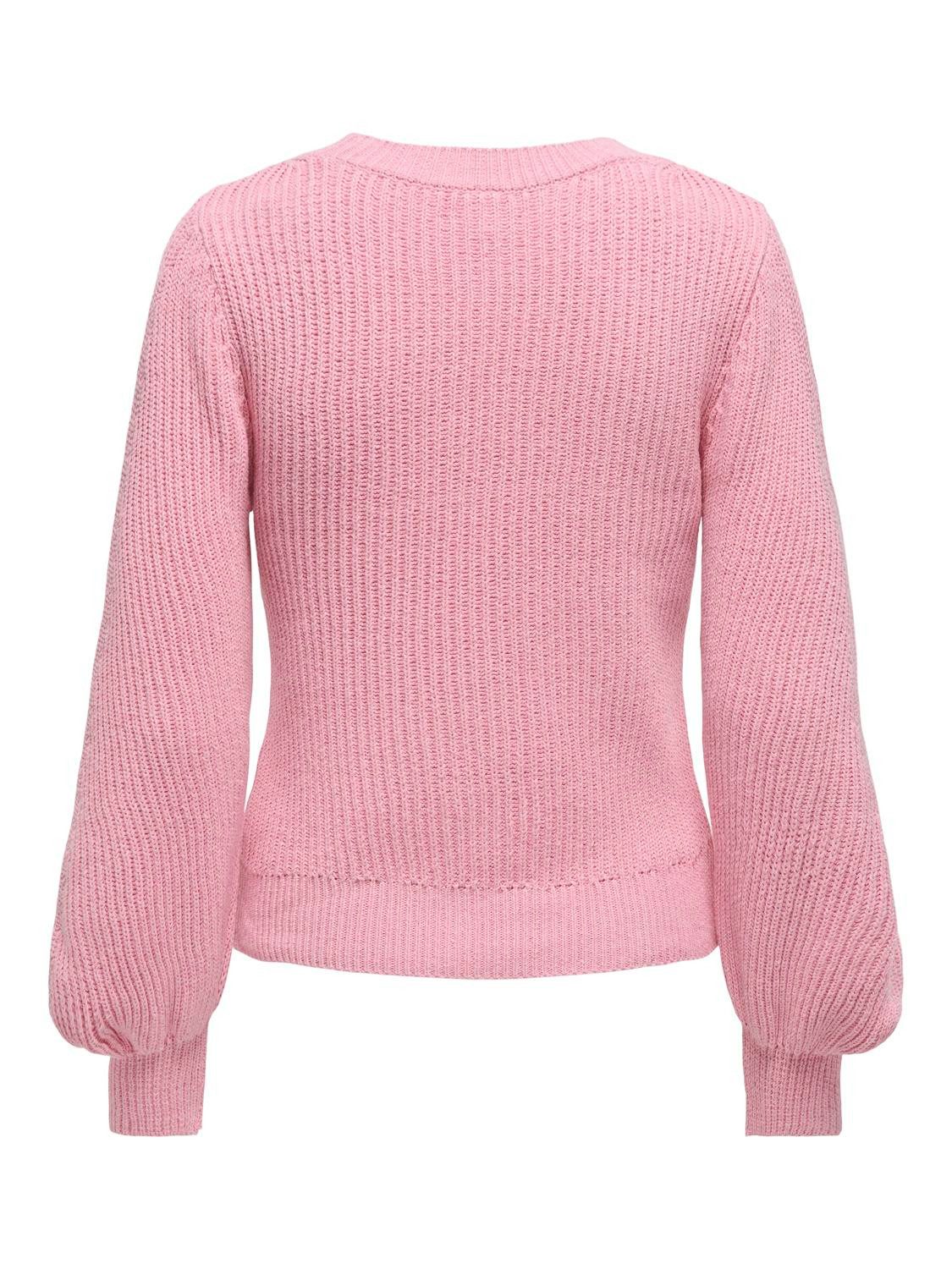 Only Trui met ronde hals ONLTAYLOR LIFE LS O-NECK BLING KNT