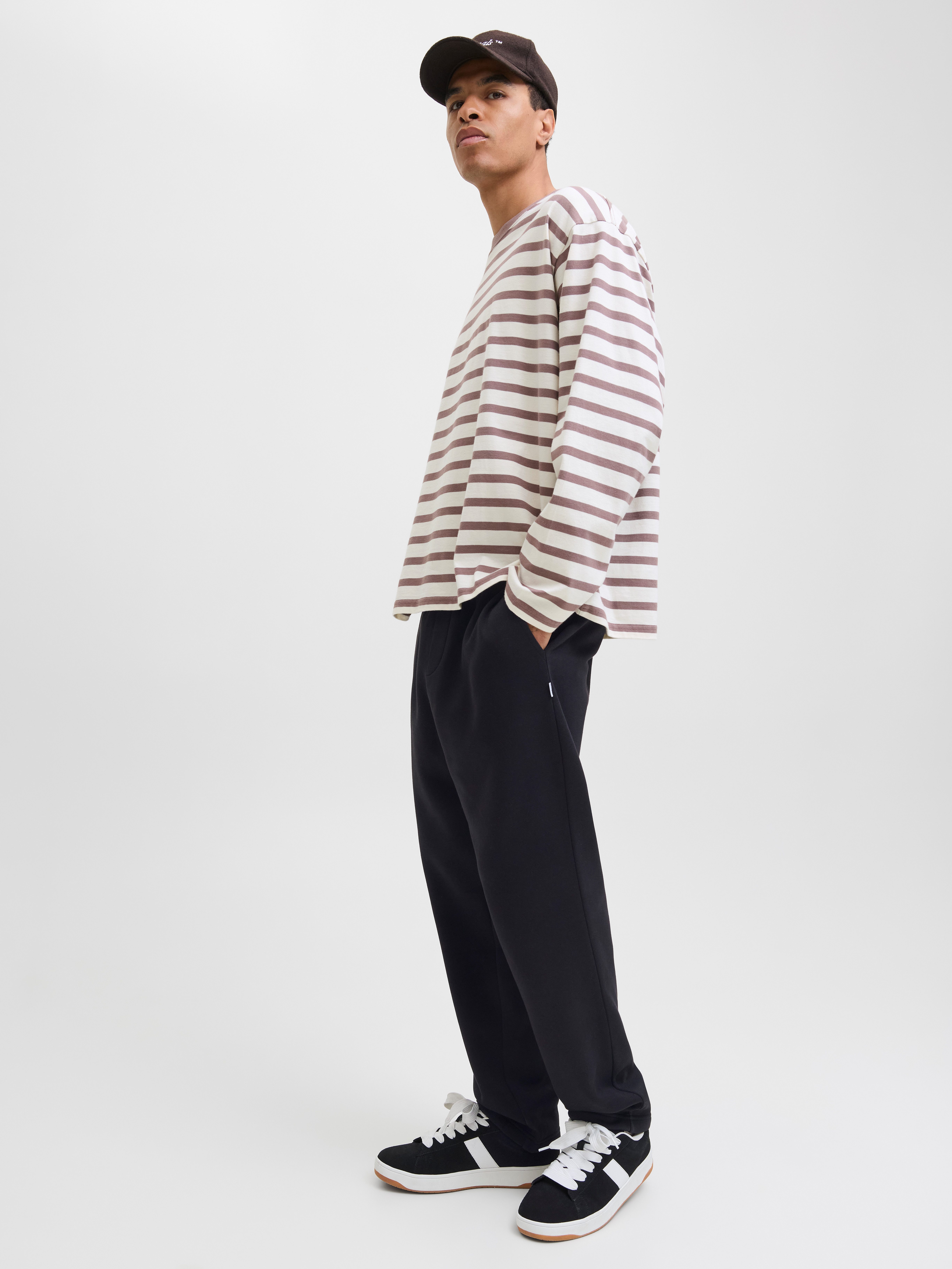 Jack & Jones Sweatbroek JPSTKANE BRADLEY UNCUFFED SWT PANTS NOOS