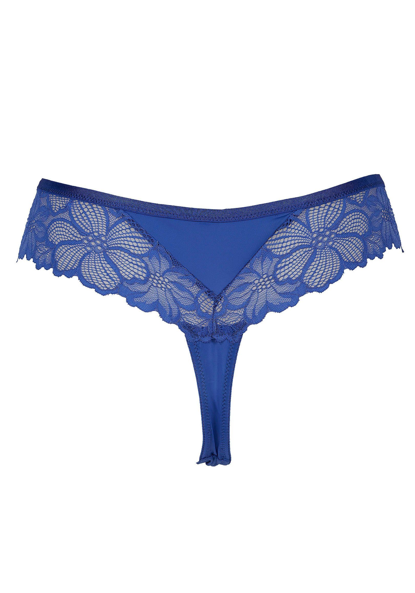 After Eden D-cup & up String Texas met bloemige kantaccent