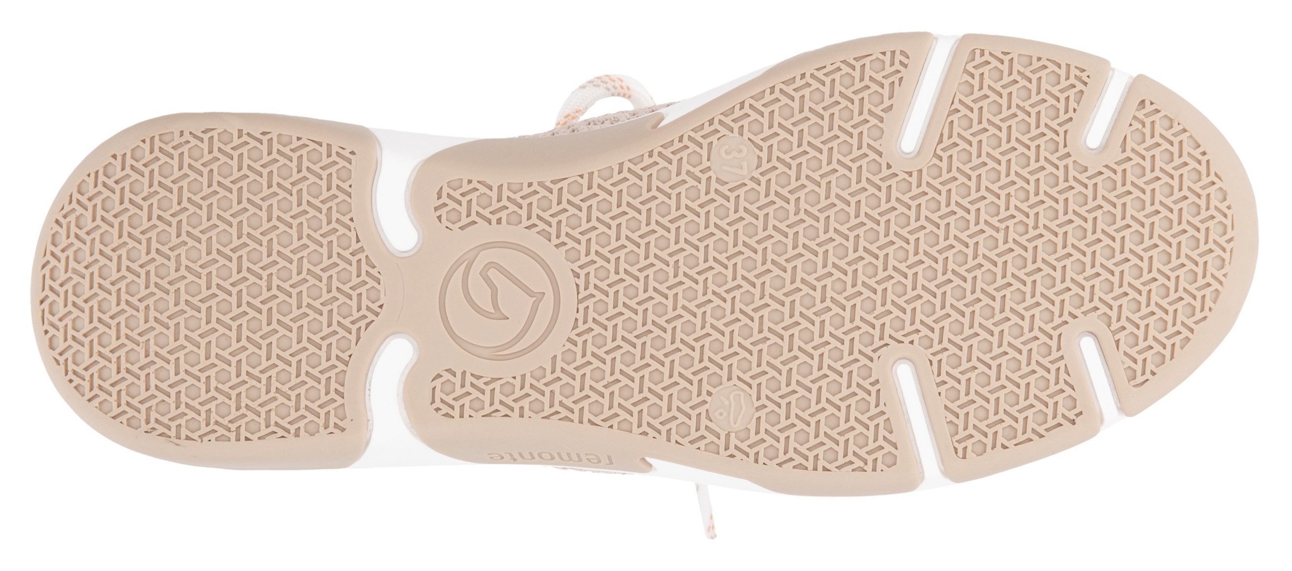 Remonte Slip-on sneakers , vrijetijdsschoen, lage schoen, slipper, instapschoen met aantrek-lussen