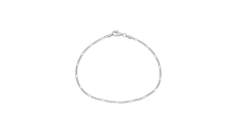 Firetti zilveren armband »Figarokettengliederung 2-fach diamantiert, 1,75 mm«