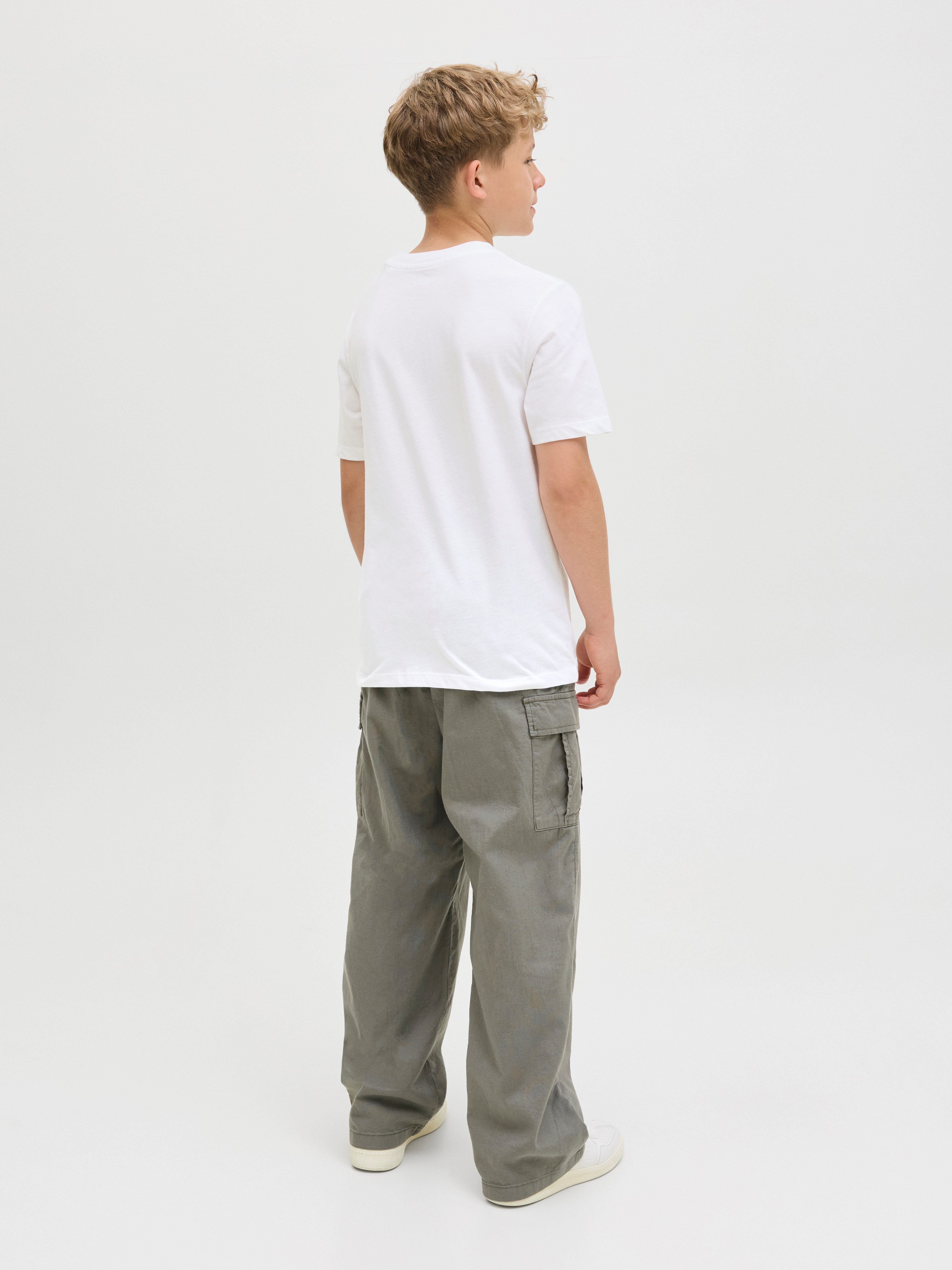Jack & Jones Junior T-shirt JORCANGGU TEE SS CREW NECK FST JNR