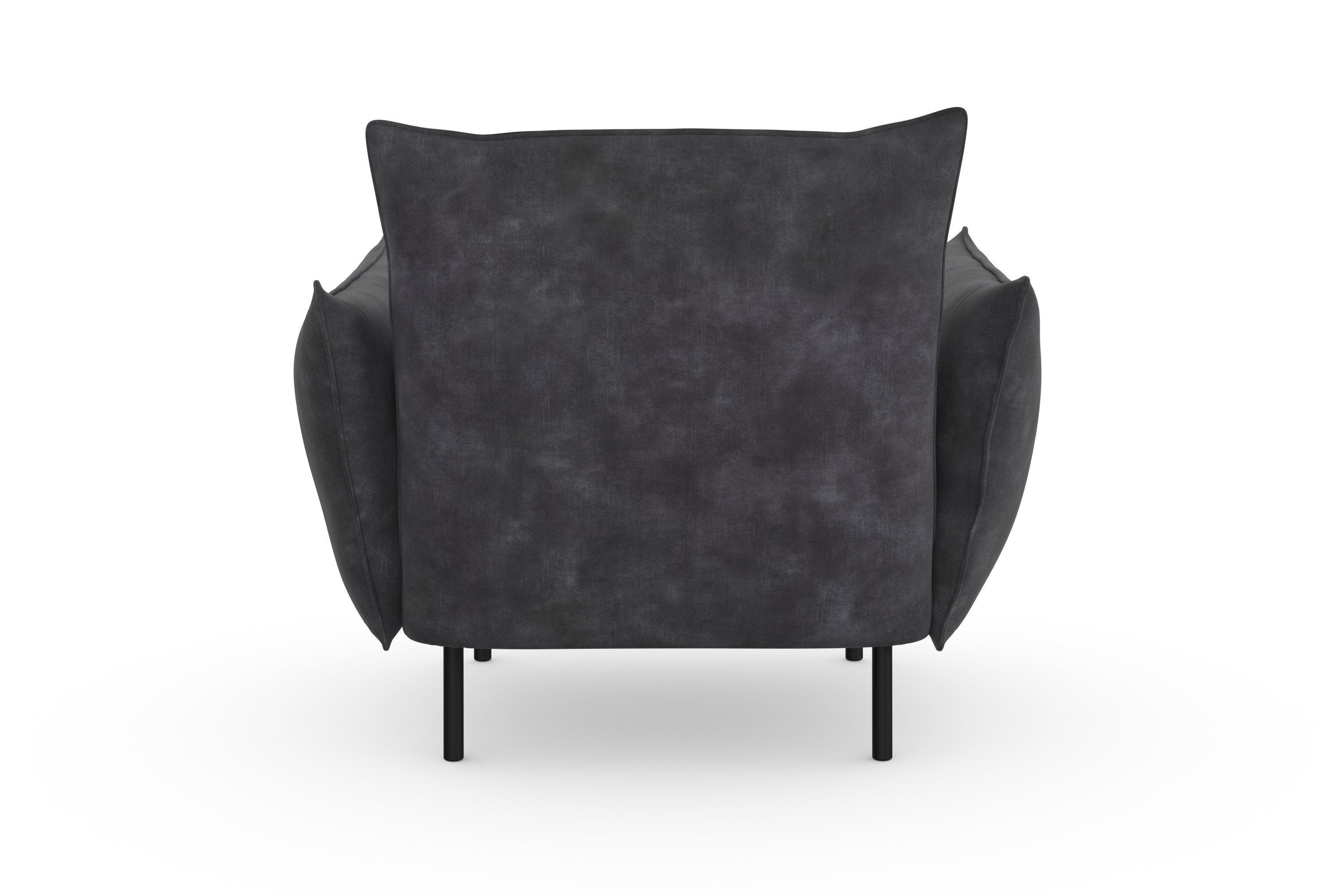 andas Fauteuil Stine cocktailstoel Bijzonder design door kussen-look en opstaande naad, by Morten Georgsen