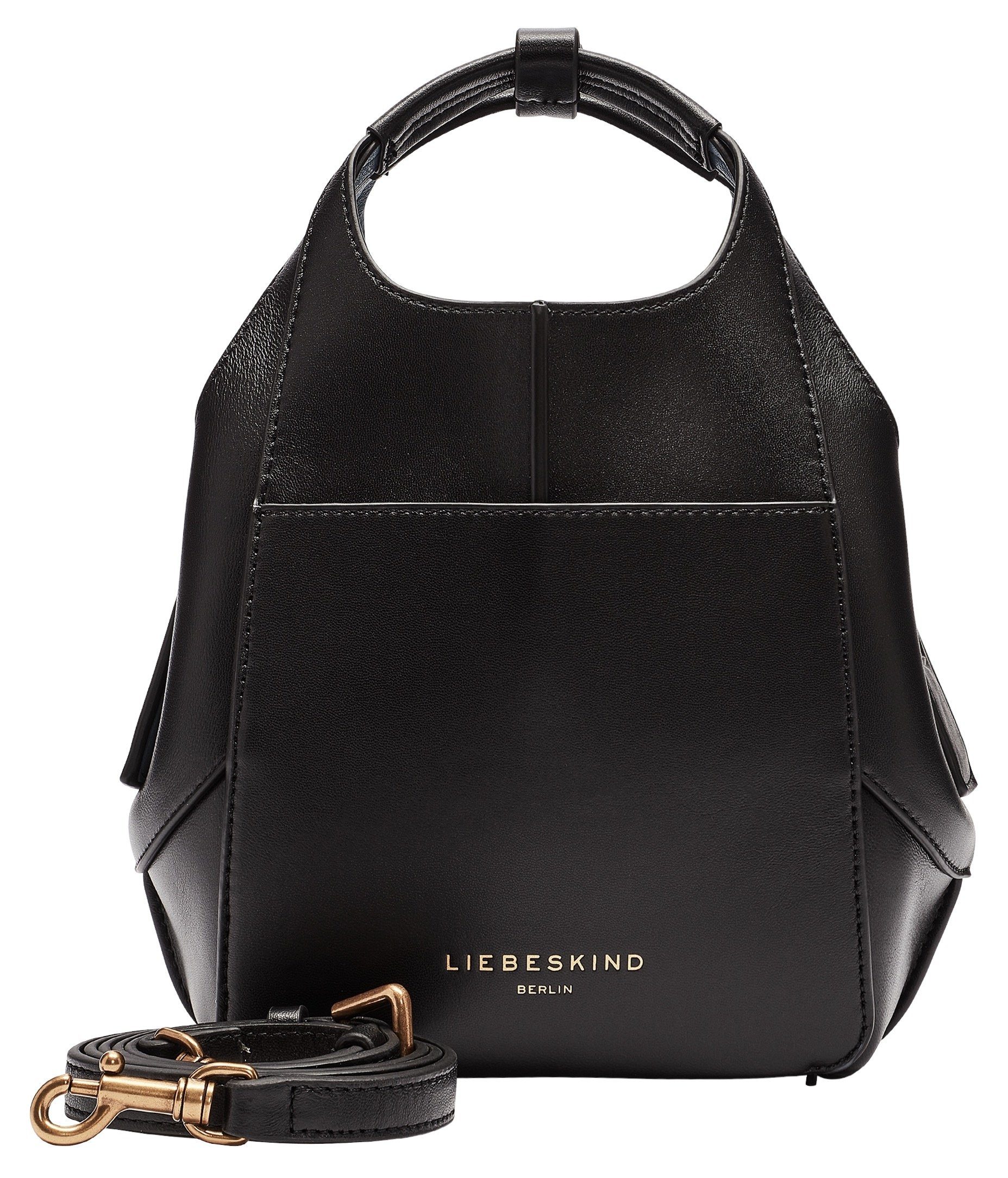 Liebeskind Berlin Tas LILLY Sienna Lamb Tote S met afneembare schouderriem