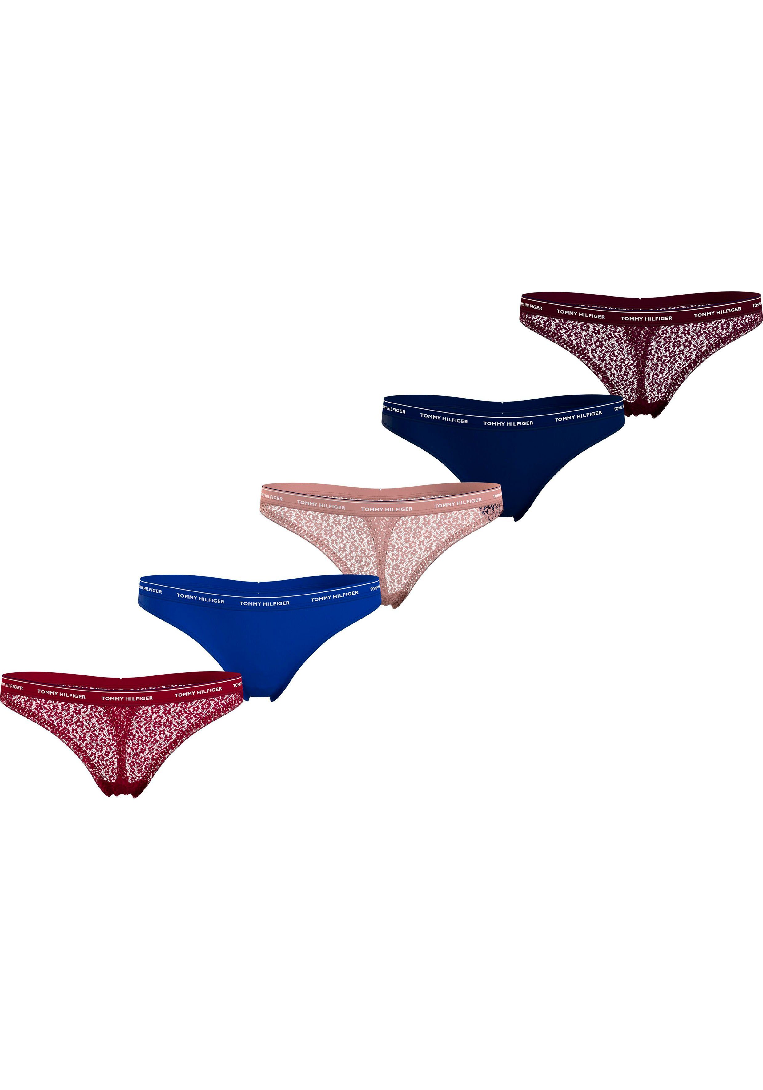 Tommy Hilfiger Underwear T-string THONG 5 PACK GIFTING (5 stuks Set van 5)
