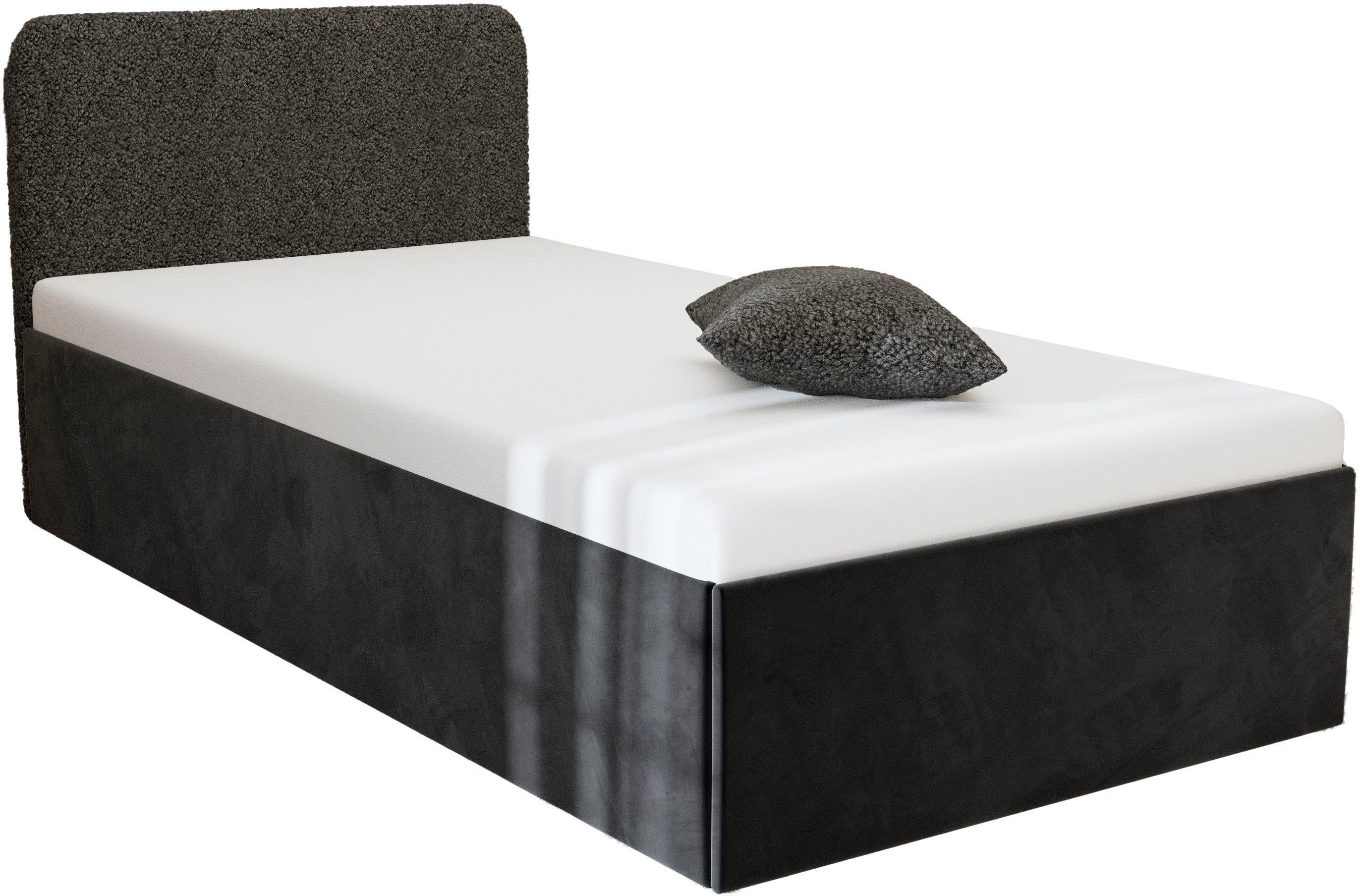 Westfalia Polsterbetten Gestoffeerd bed Shawn bed verkrijgbaar in twee verschillende hoogtes
