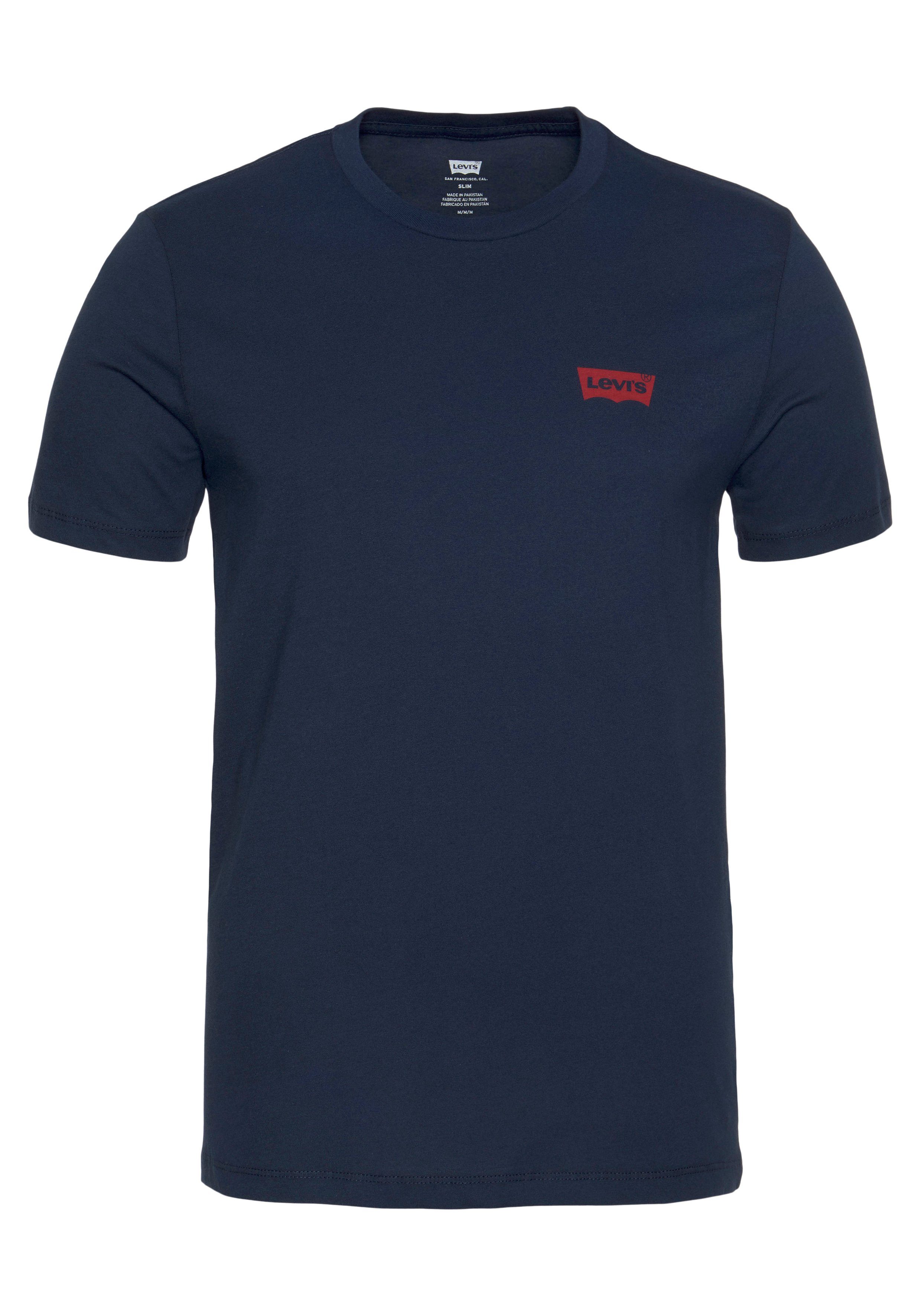 Levi's® Shirt met korte mouwen met levi's® logo op borsthoogte