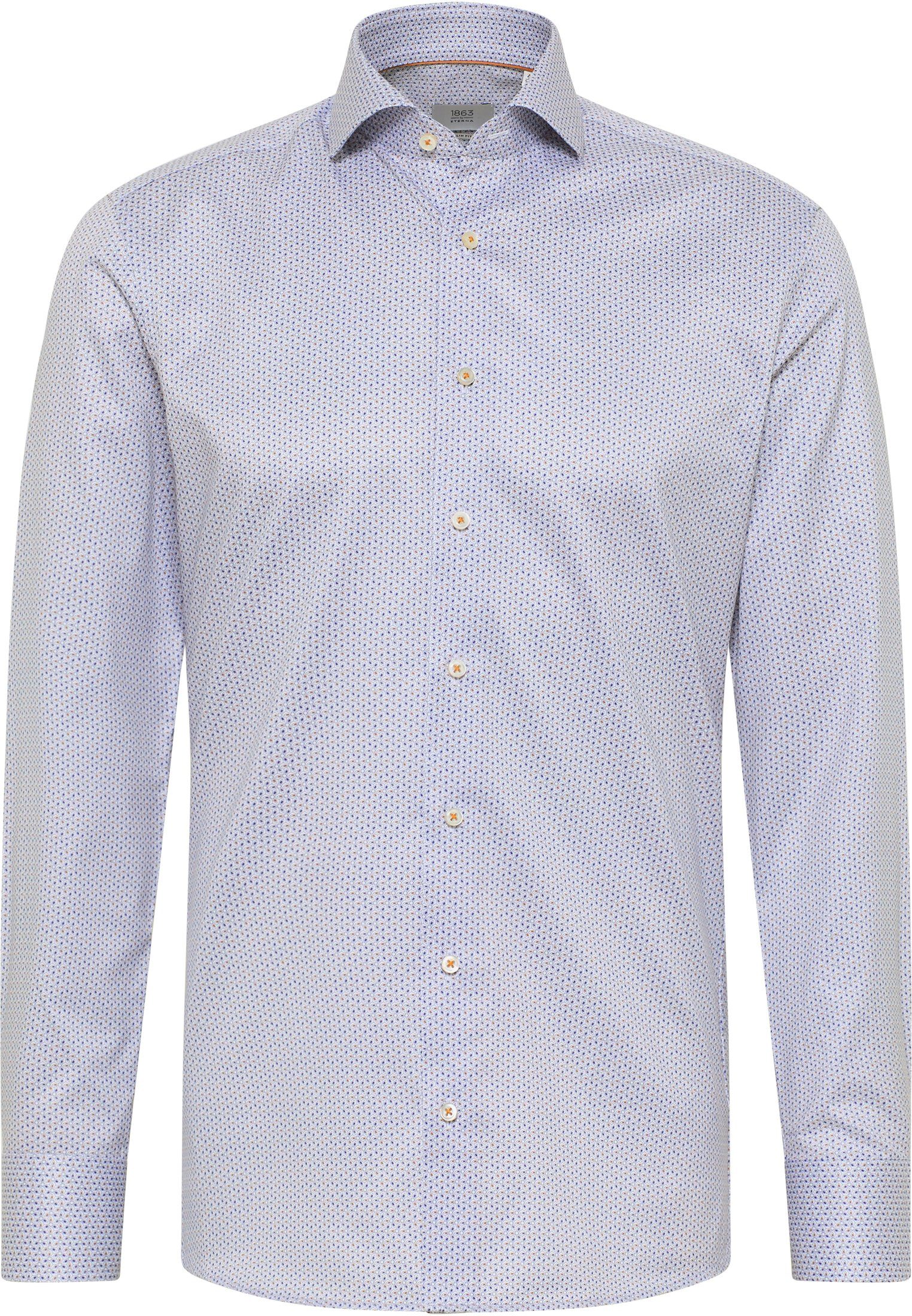 Eterna Overhemd met lange mouwen Slim fit