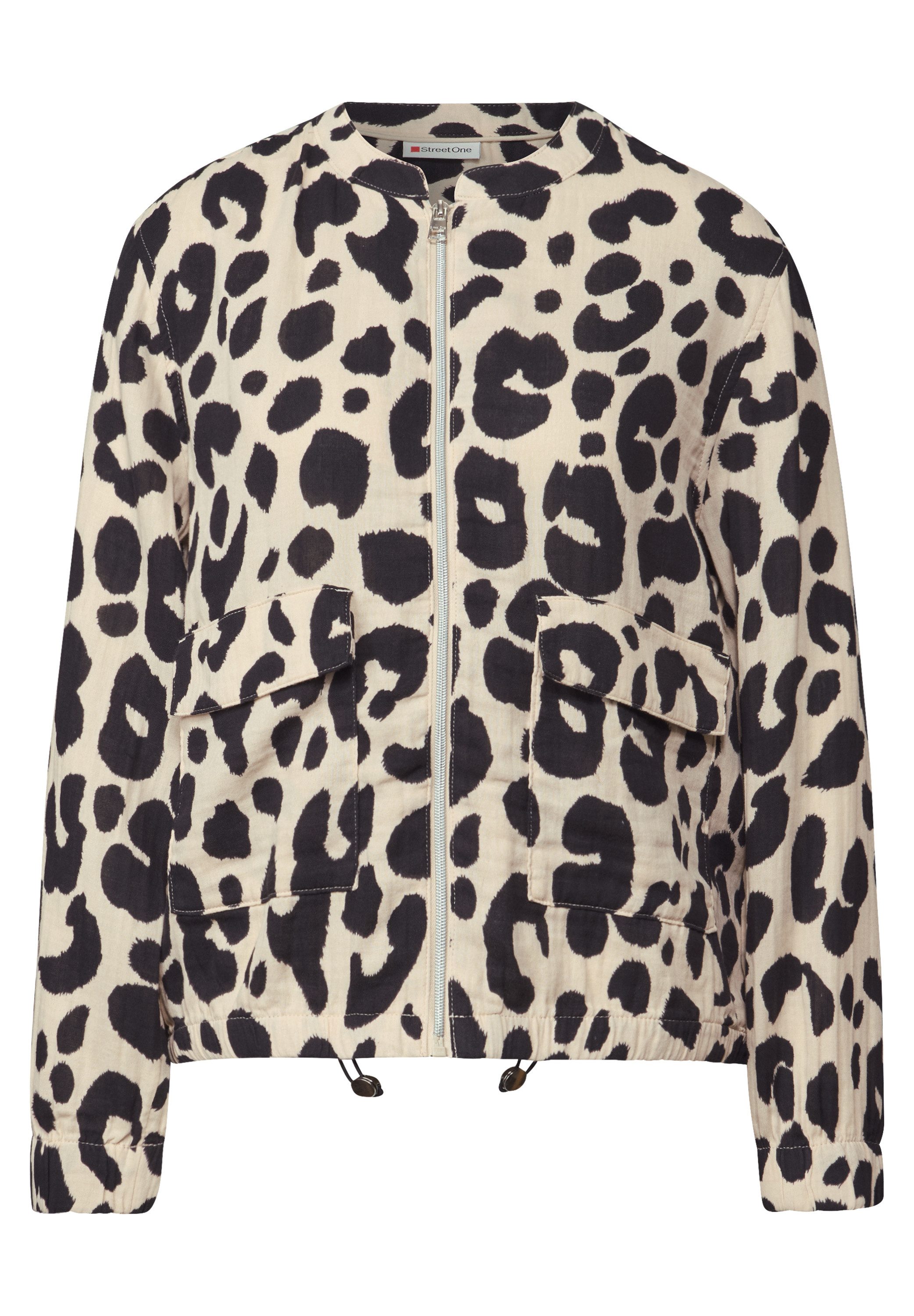 STREET ONE Blouson met animal-print