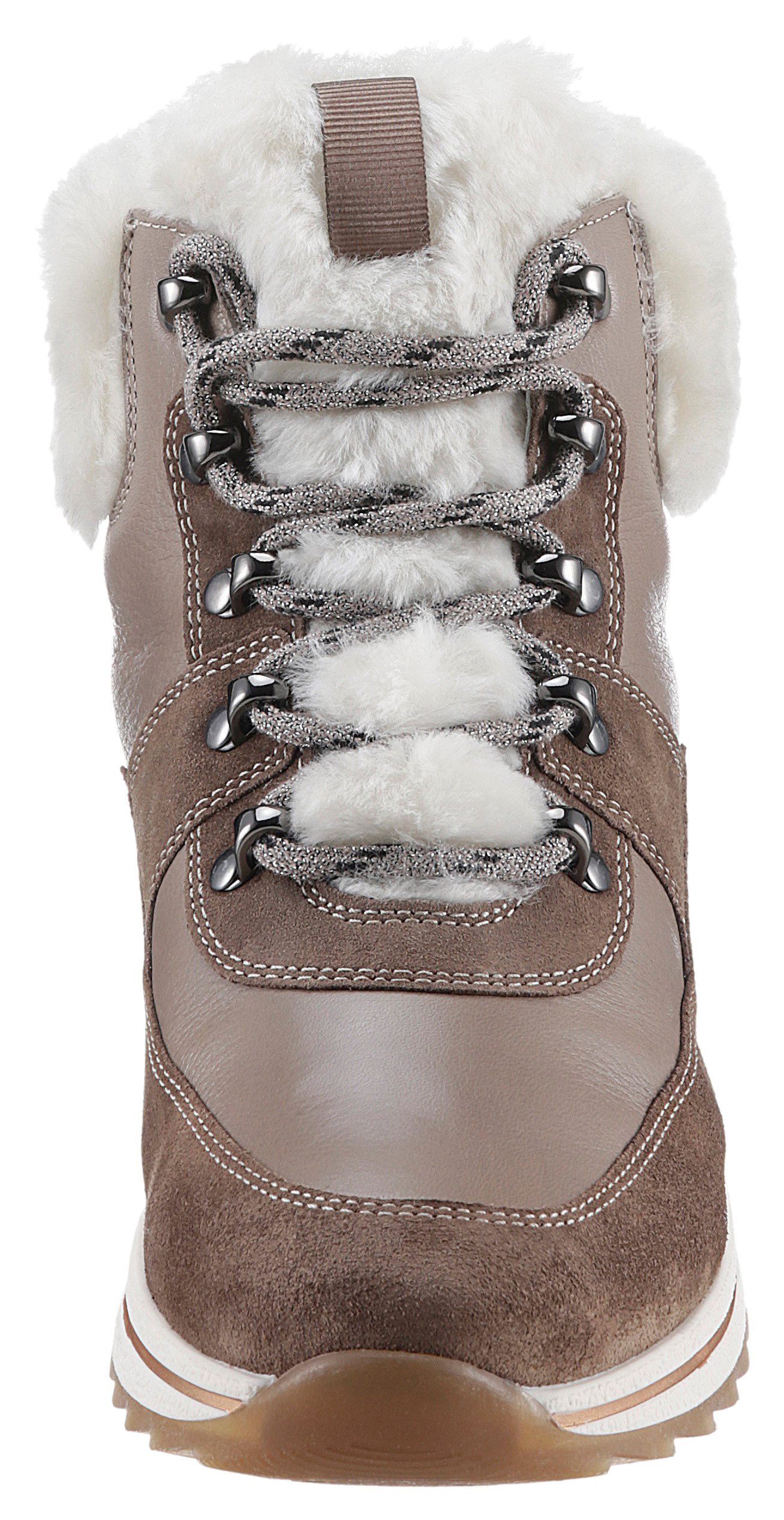 Ara Winterlaarzen OSAKA , veterschoenen, winterenkellaars in comfortbreedte h = zeer breed