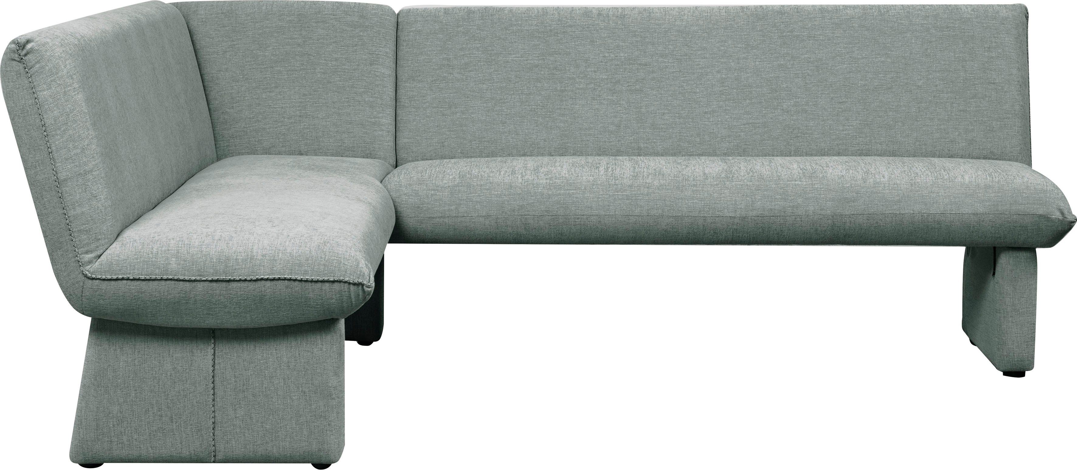 Home affaire Hoekbank Londen met golfvering in de zitting, lange zijde breedte 240 cm