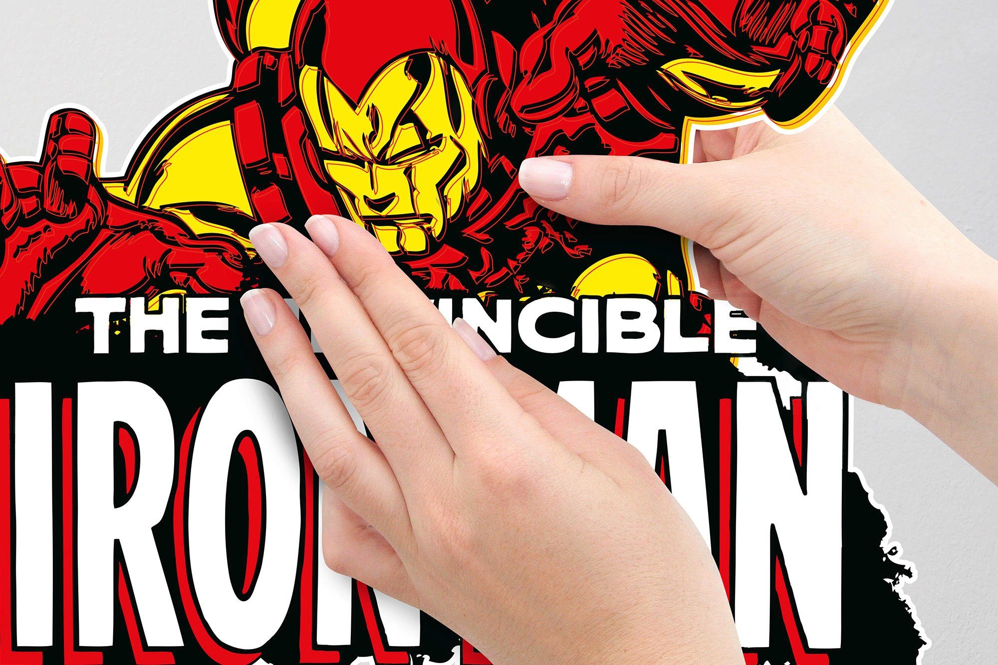 Komar Wandfolie Iron Man Comic Classic - afm. 50 x 70 cm (1 stuk)