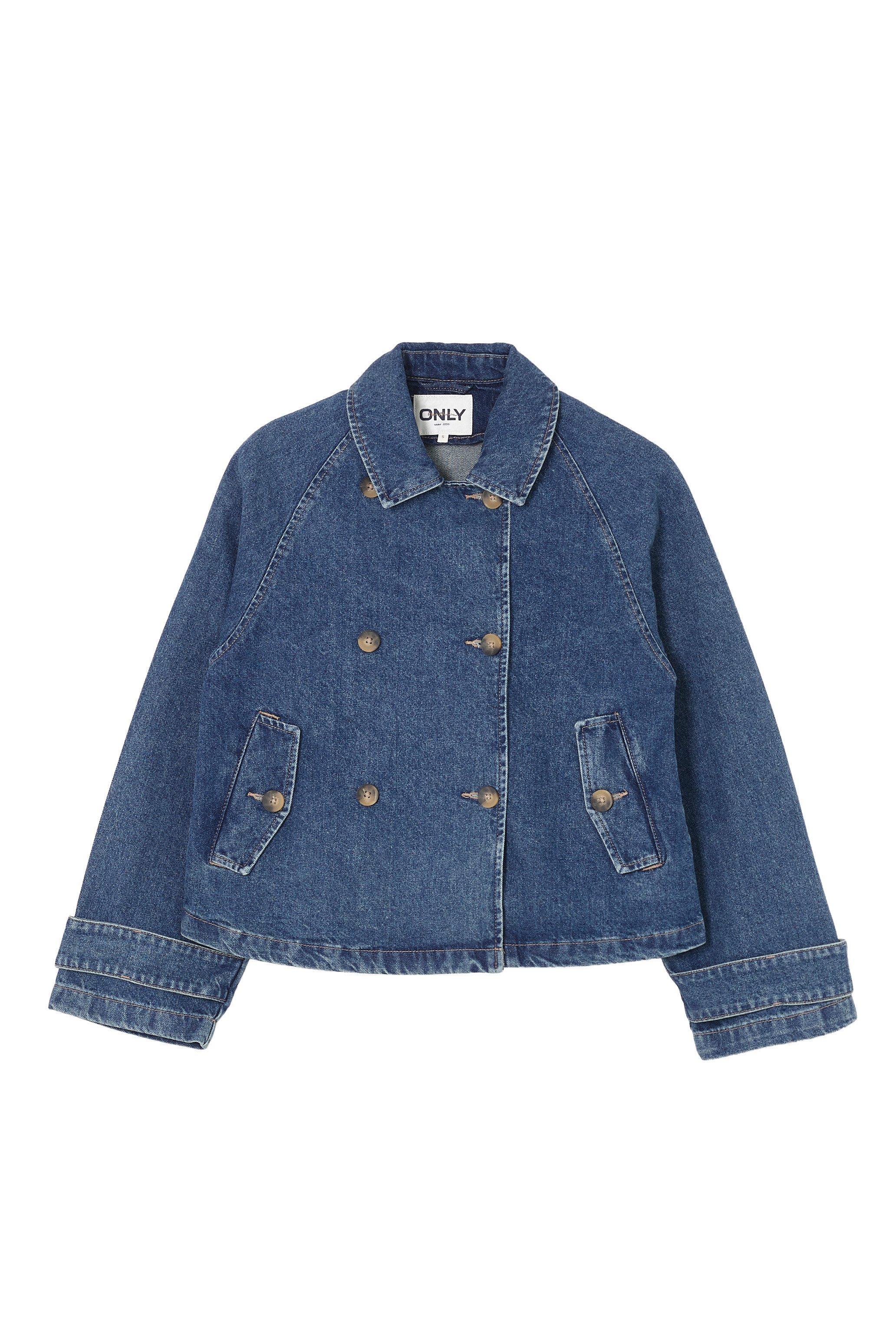 Only Jeansjack ONLAPRIL SHORT DNM TRENCH AKM