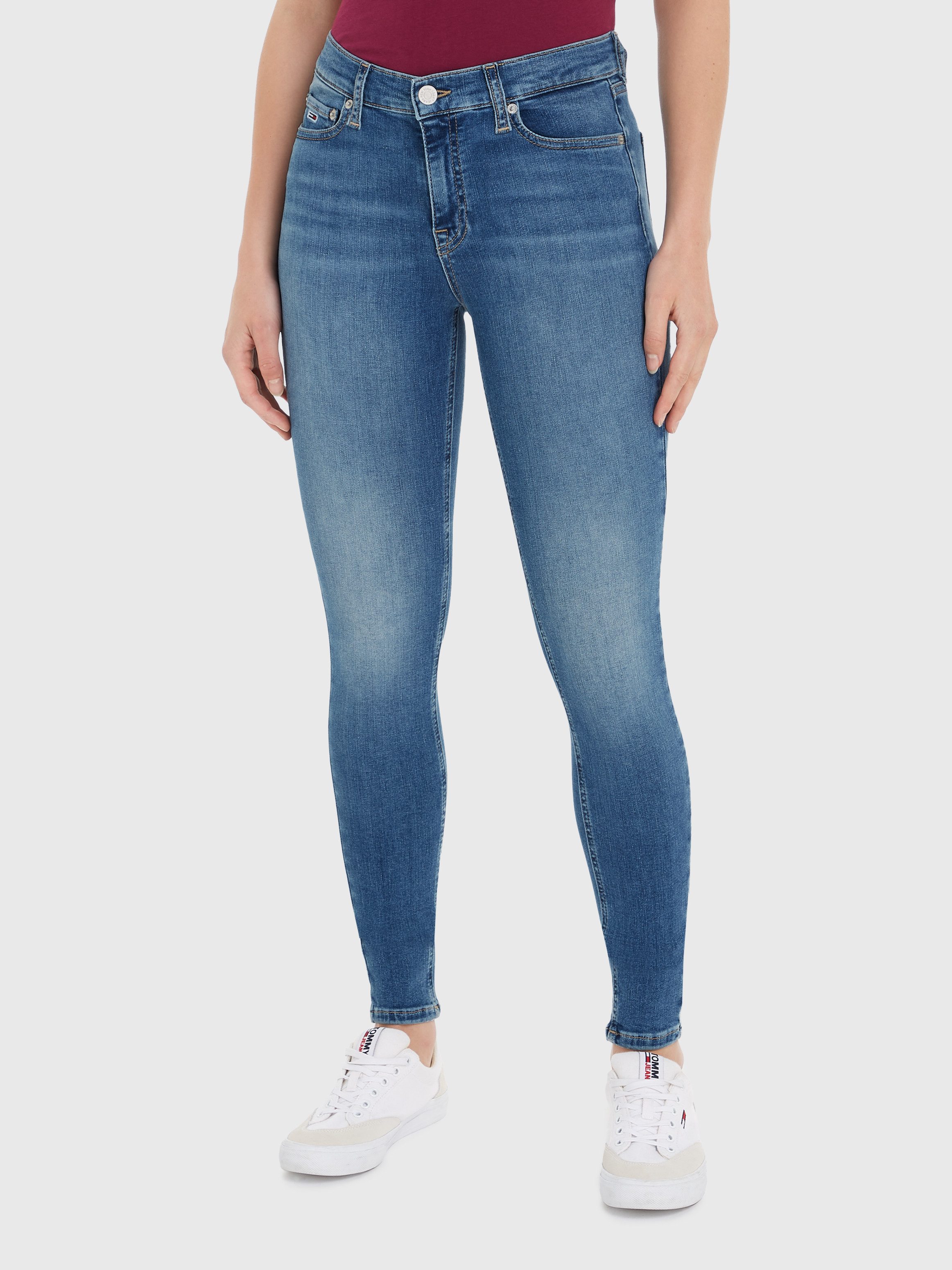 TOMMY JEANS Skinny fit jeans  - Damenjeans- NORA Mid Rise - Skinny Fit