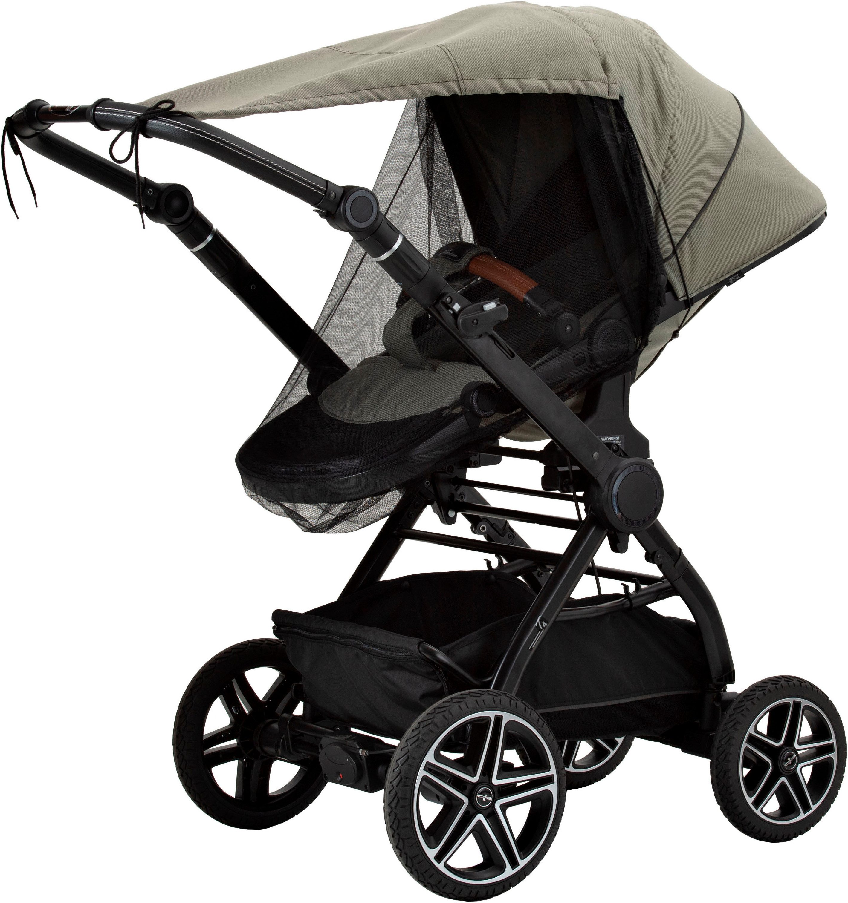 Hartan Zonnescherm voor kinderwagen Sonnensegel natur