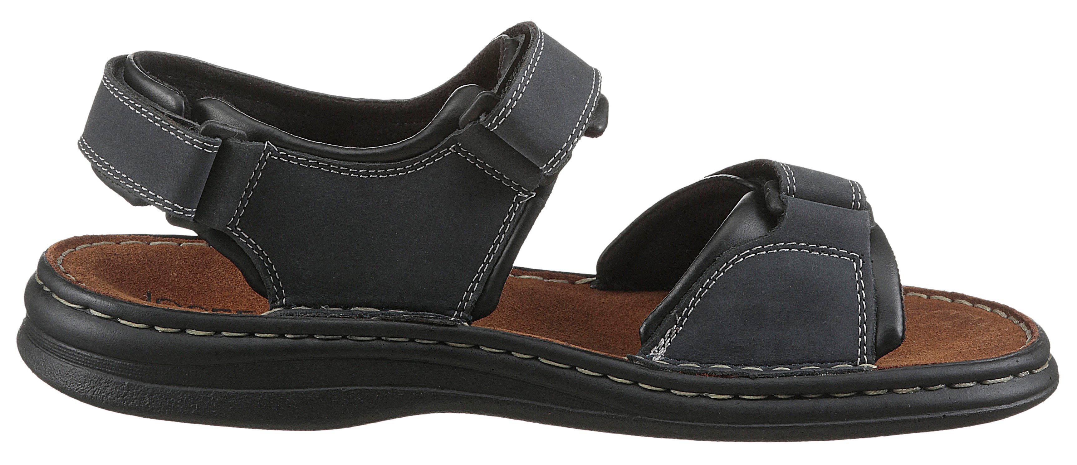Josef Seibel Sandalen Rafe , zomerschoen, klittenbandschoen, vrijetijdssandaal, met leren binnenzool