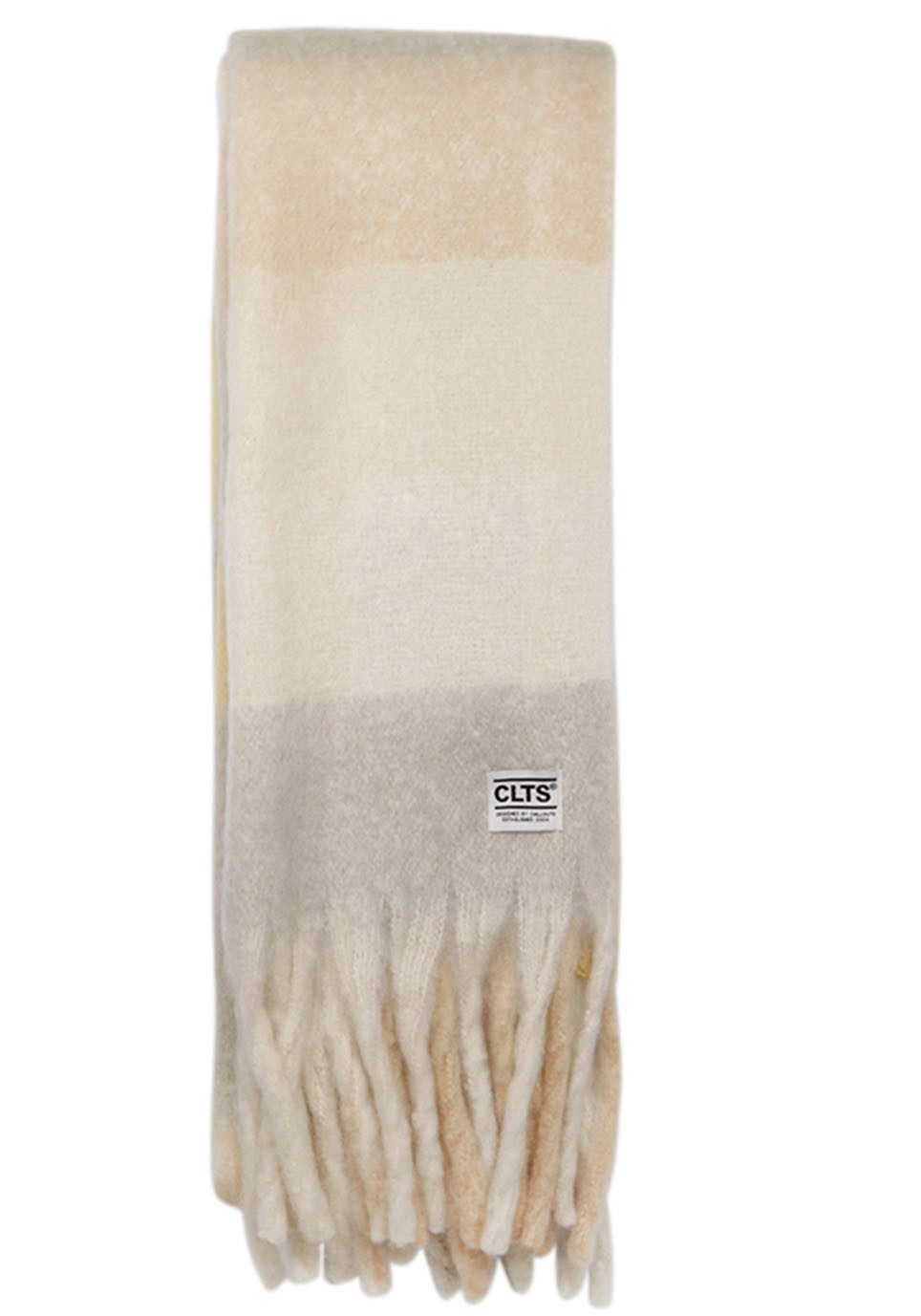 chillouts XXL-sjaal Gero Scarf met dikke franjes