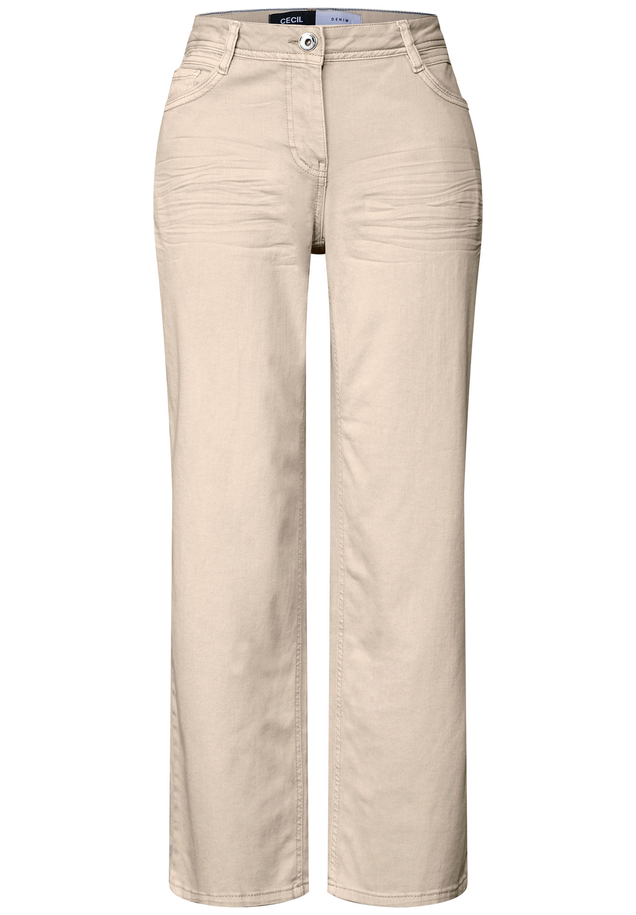 Cecil Wijde jeans Style Neele in five-pocketsstijl