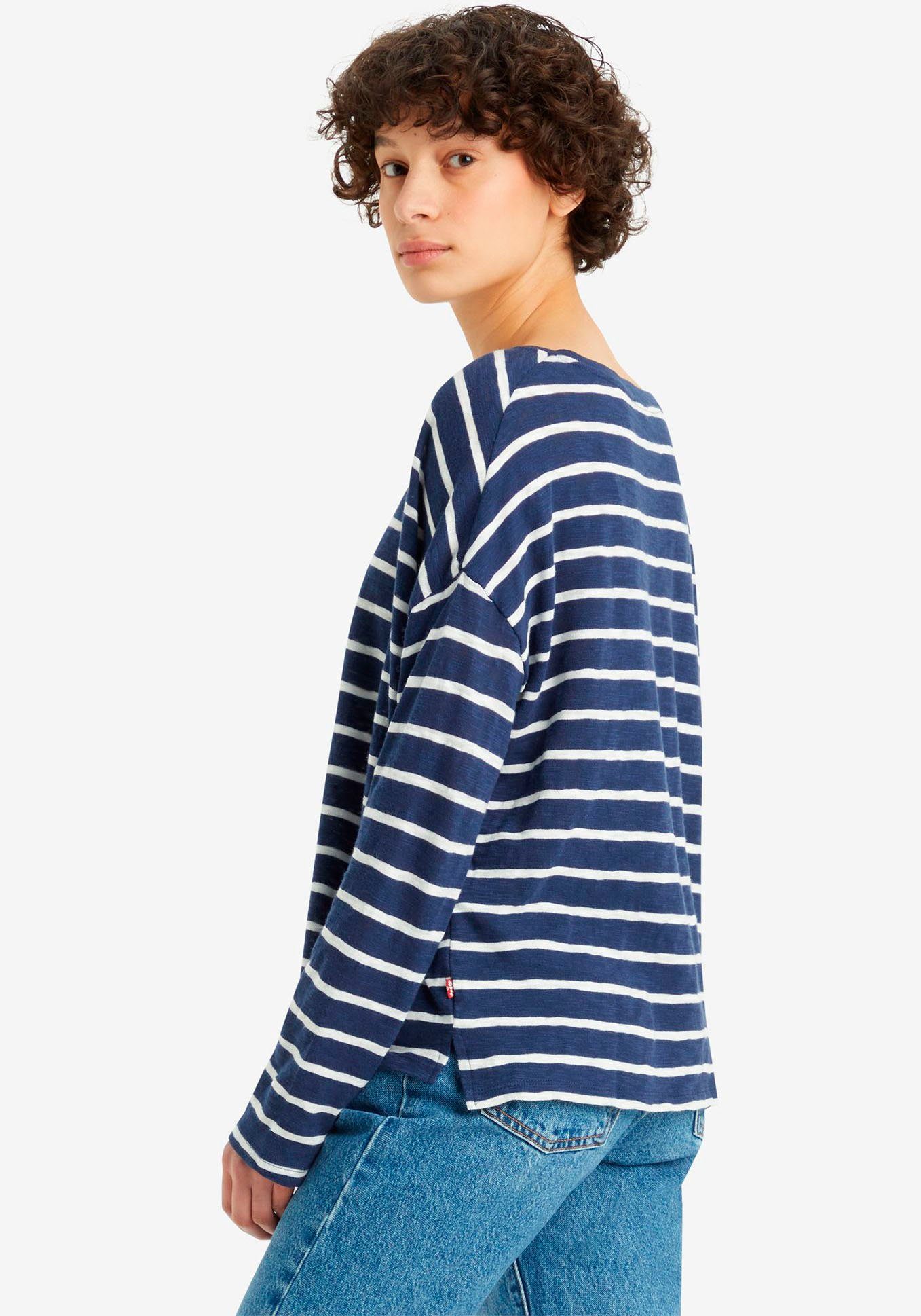 Levi's® Shirt met lange mouwen MARGOT LONG SLEEVE BLUE