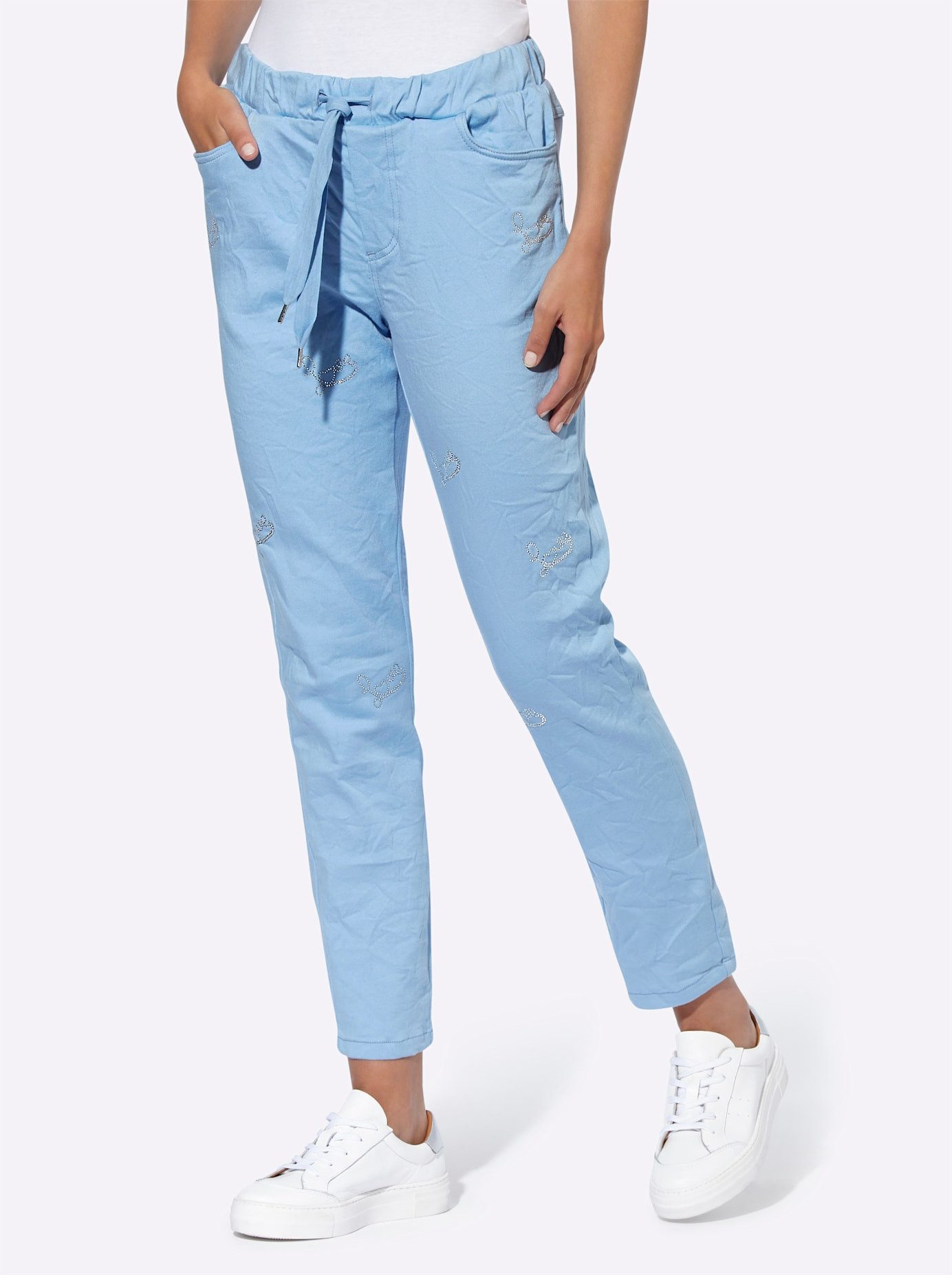 heine Geweven broek