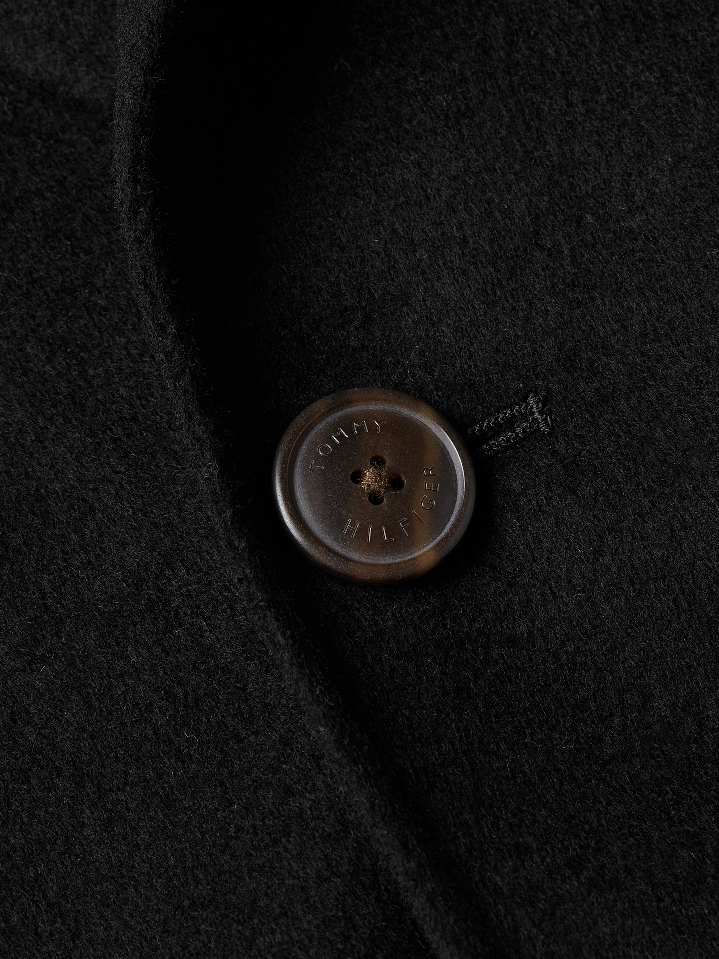 Tommy Hilfiger Korte jas DF WOOL BLEND SHORT TRENCH