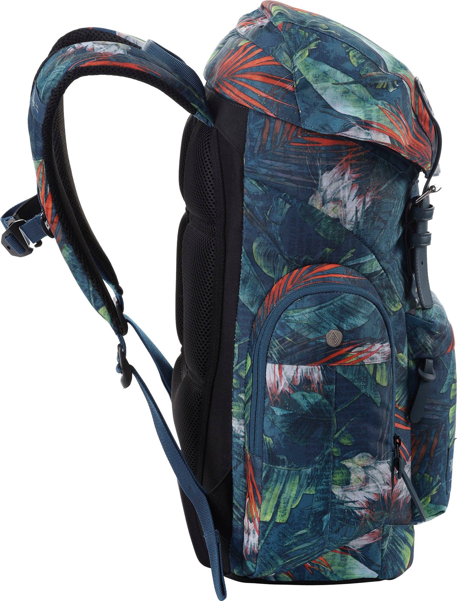 NITRO Vrijetijdsrugzak Daypacker met laptopvak, schoolrugzak, wandelaarsrugzak of streetpack