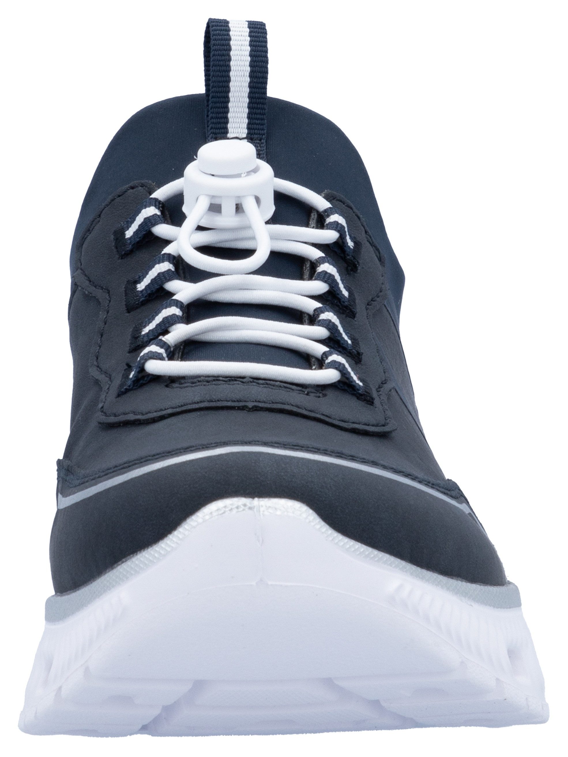RIEKER Sport Slip-on sneakers , instapschoen, lage schoen, vrijetijdssneaker met snel sluiting