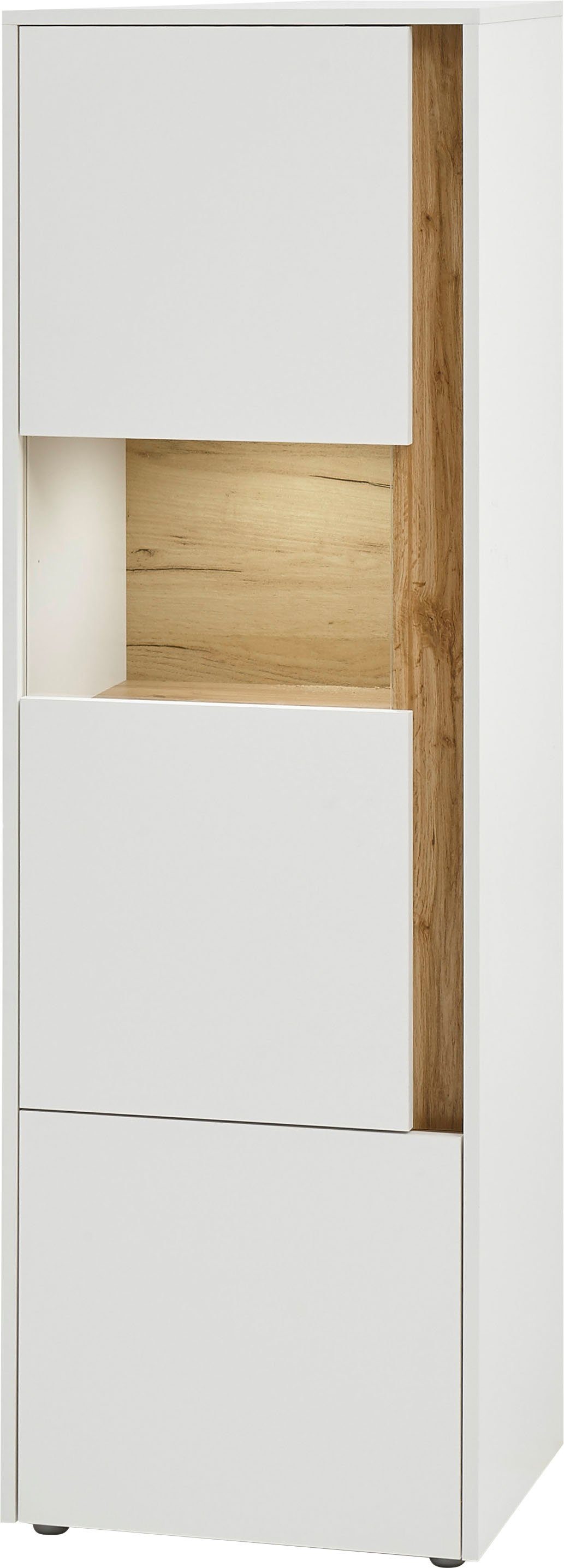 INOSIGN Vitrinekast City/Giron Hoogte ca. 155 cm