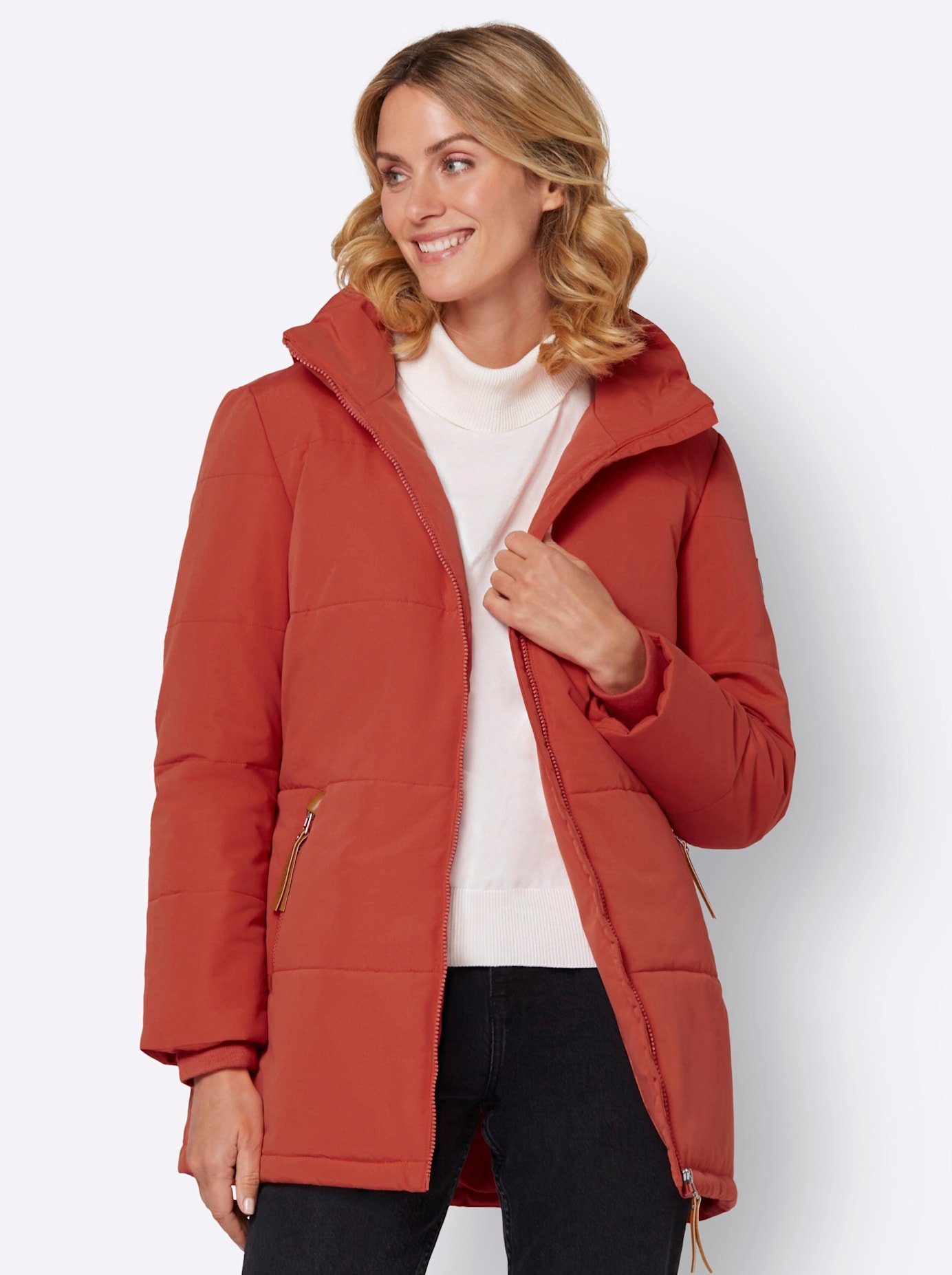 Casual Looks Gewatteerde jas