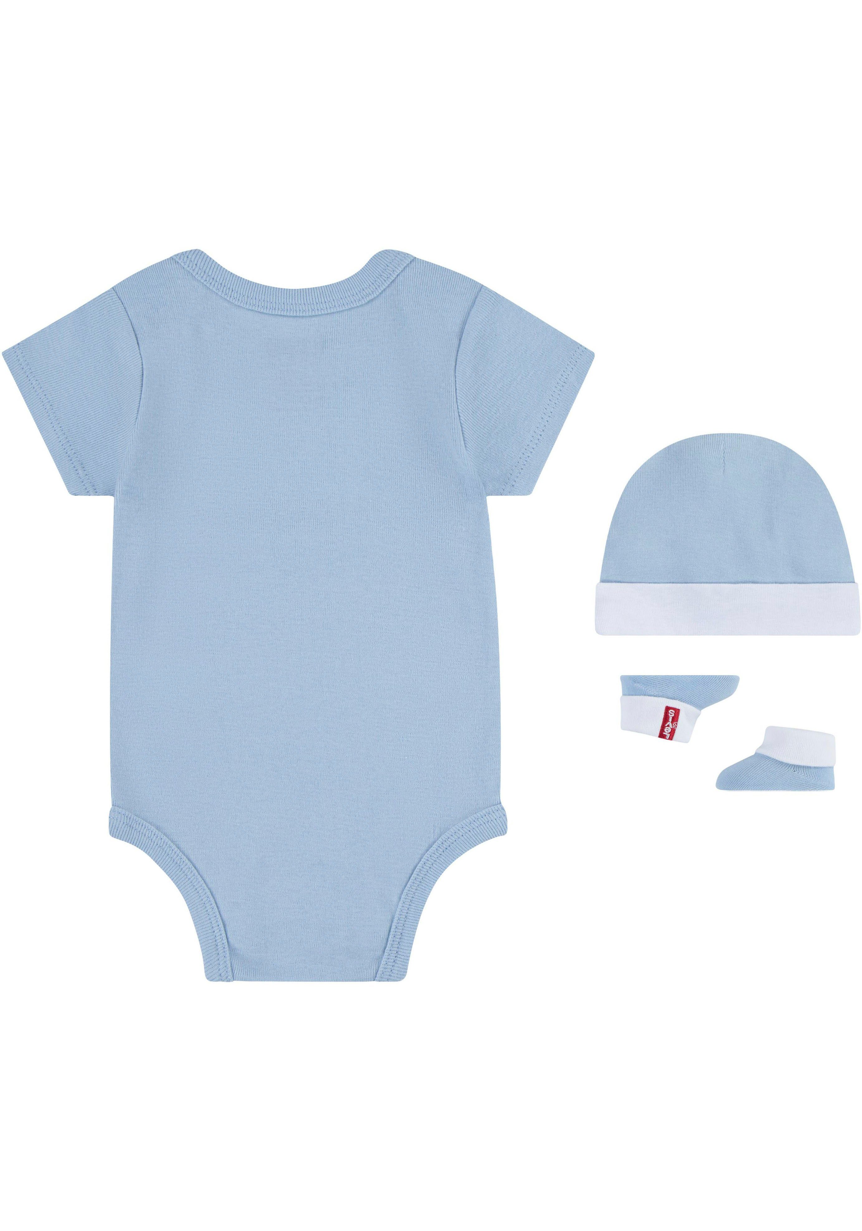 Levi's Kidswear Newborn-cadeauset LHN BATWING3PC SET (set 3-delig)