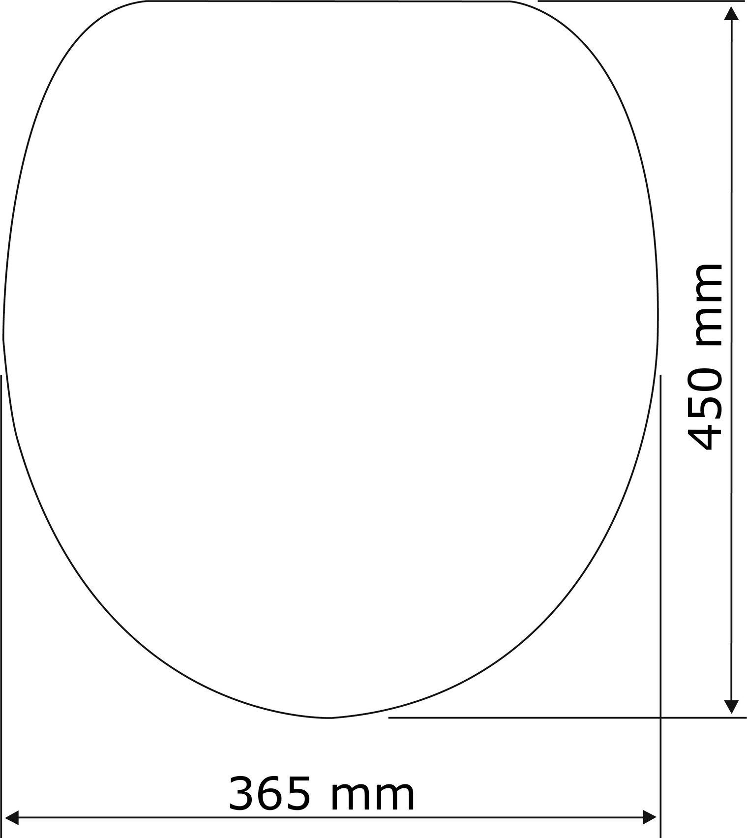 WENKO Toiletzitting Boat High Gloss (1 stuk)