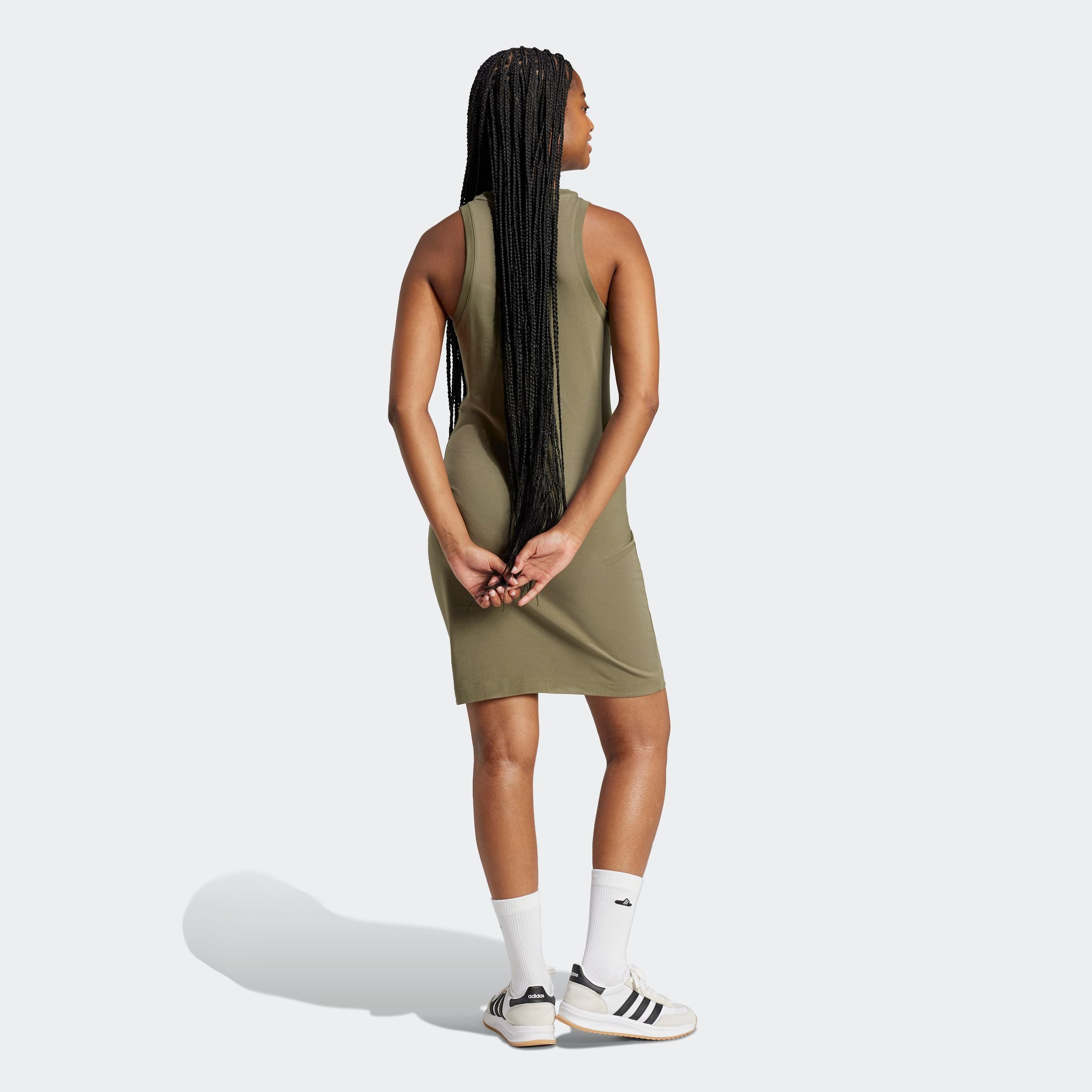 adidas Sportswear Shirtjurk W FI SL DRESS (1-delig)