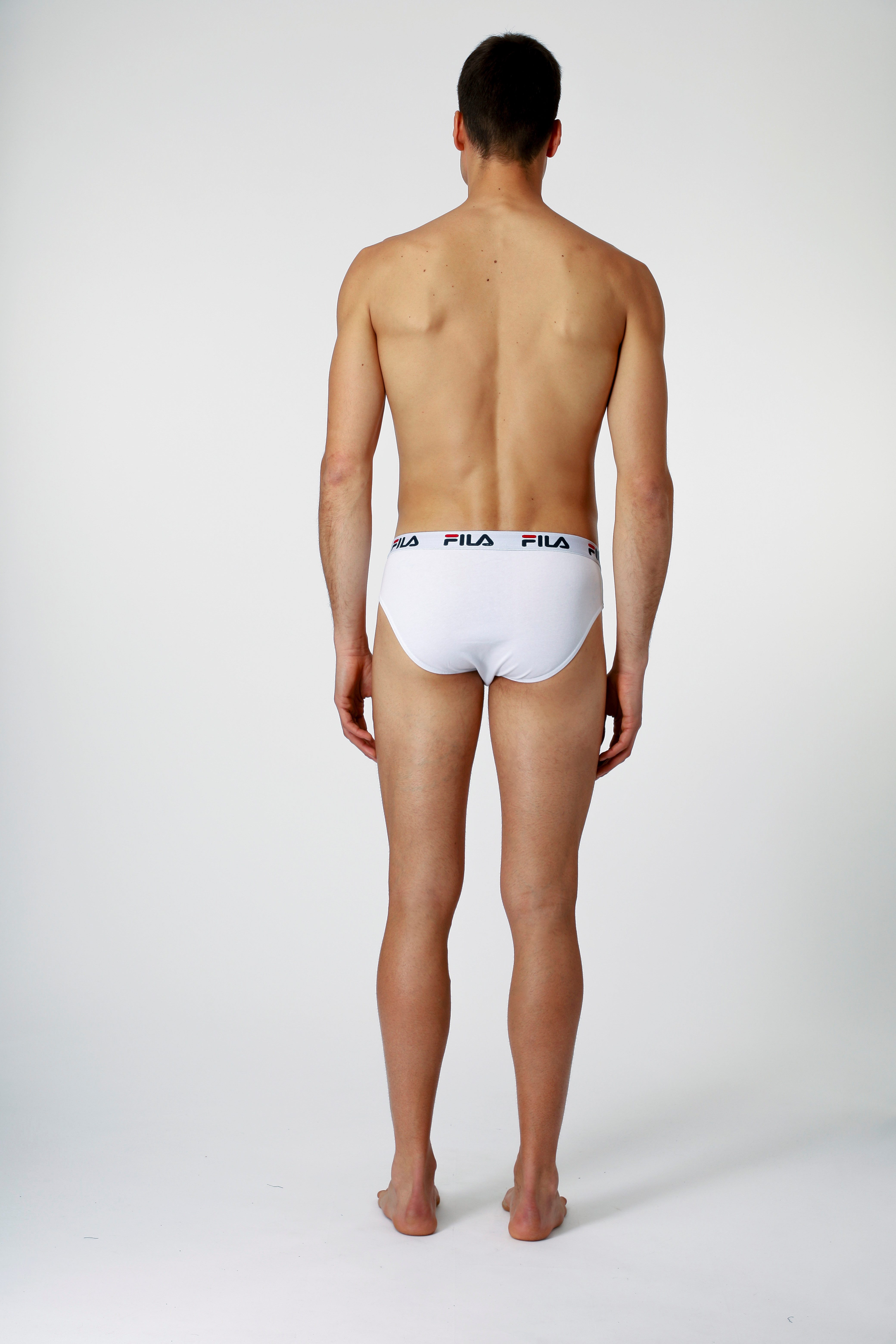 Fila Slip MAN BRIEF met elastische logoband (Set van 3)